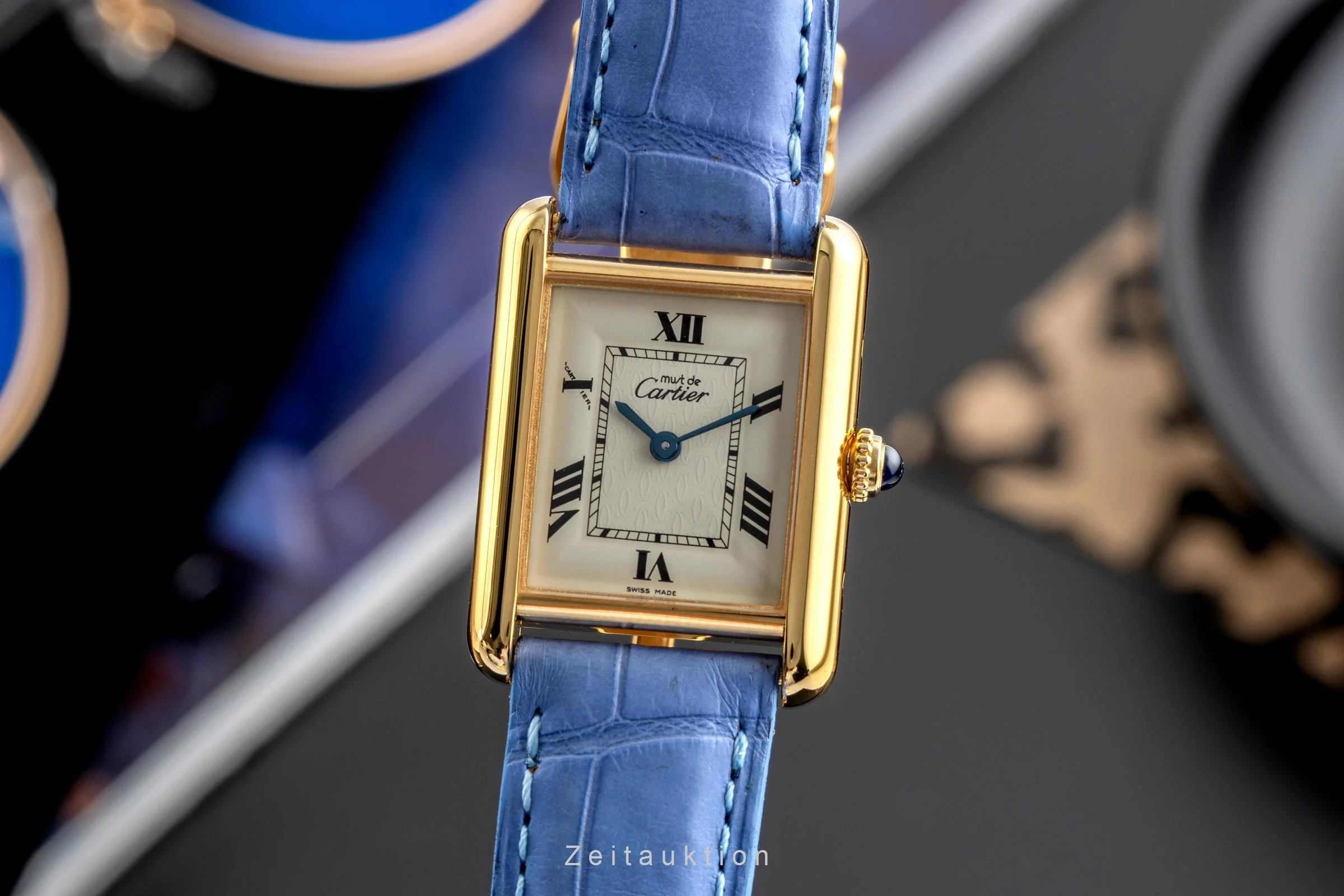 Cartier Tank silver-gilt quartz women's watch W1013654, 2415  [2504825] - Image 2