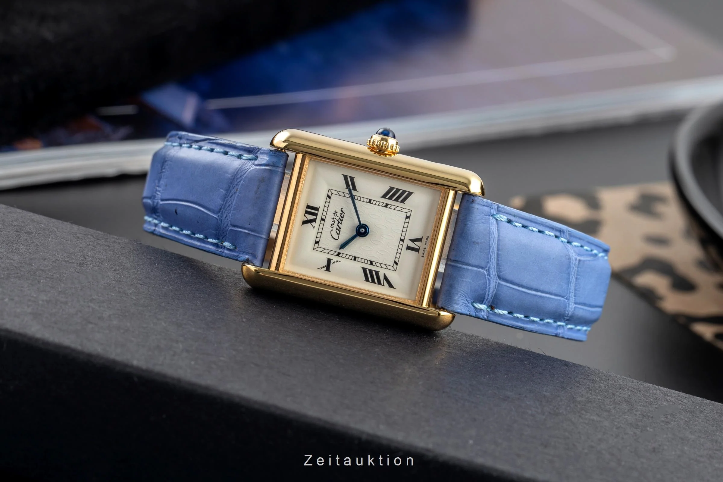 Cartier Tank silver-gilt quartz women's watch W1013654, 2415  [2504825] - Image 3