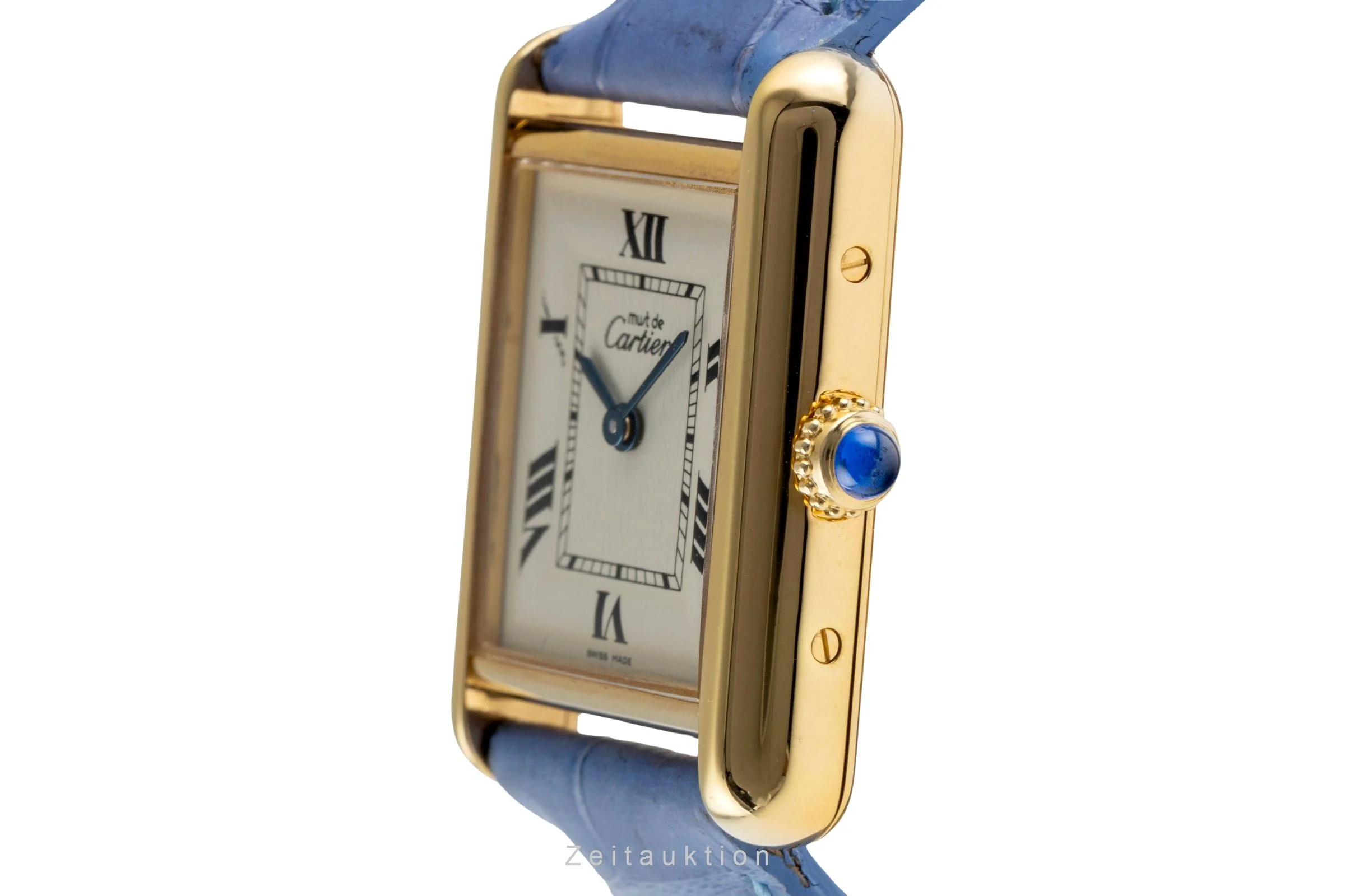 Cartier Tank silver-gilt quartz women's watch W1013654, 2415  [2504825] - Image 7