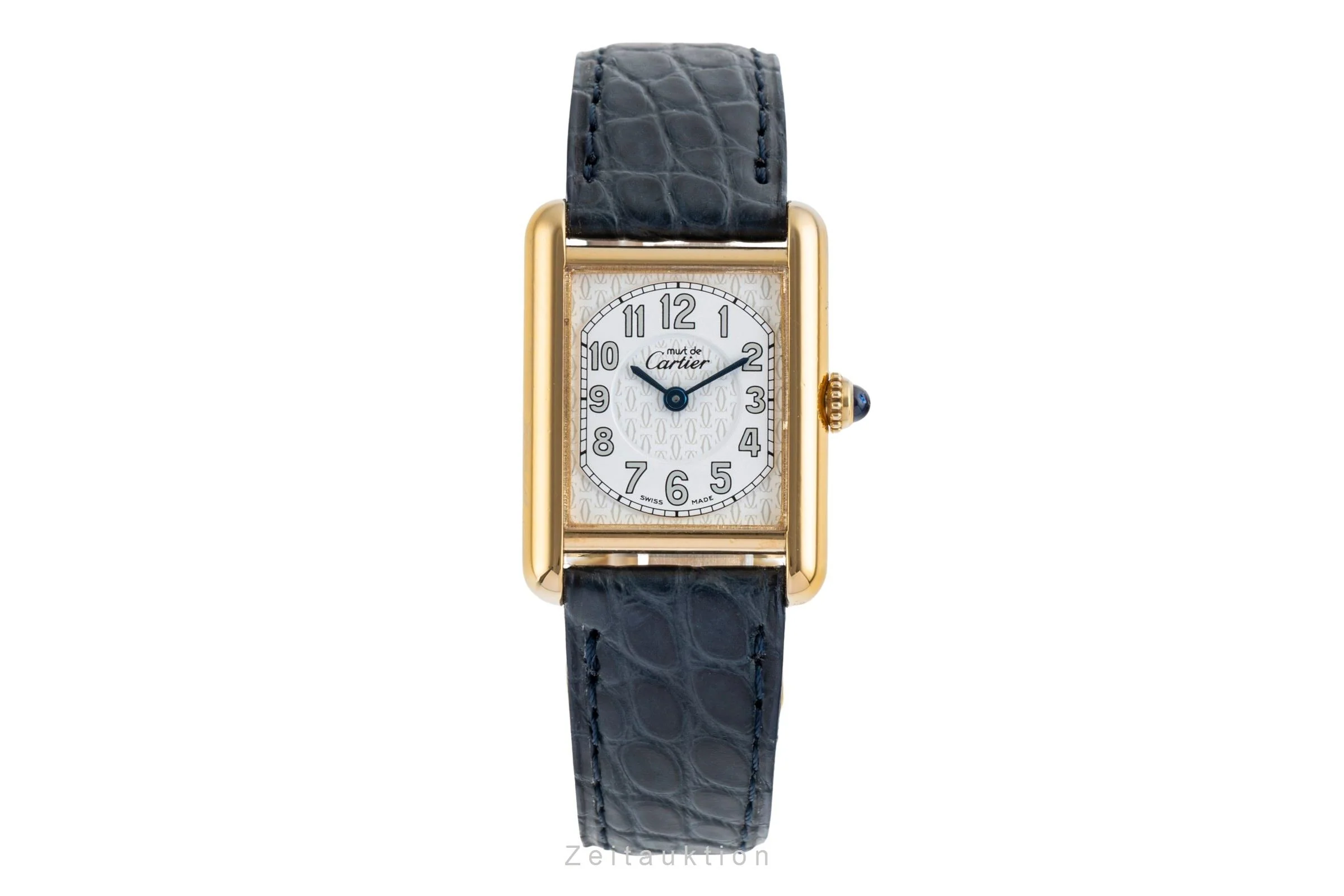 Cartier Tank silver-gilt quartz women's watch W1013854  [2504077] - Image 5