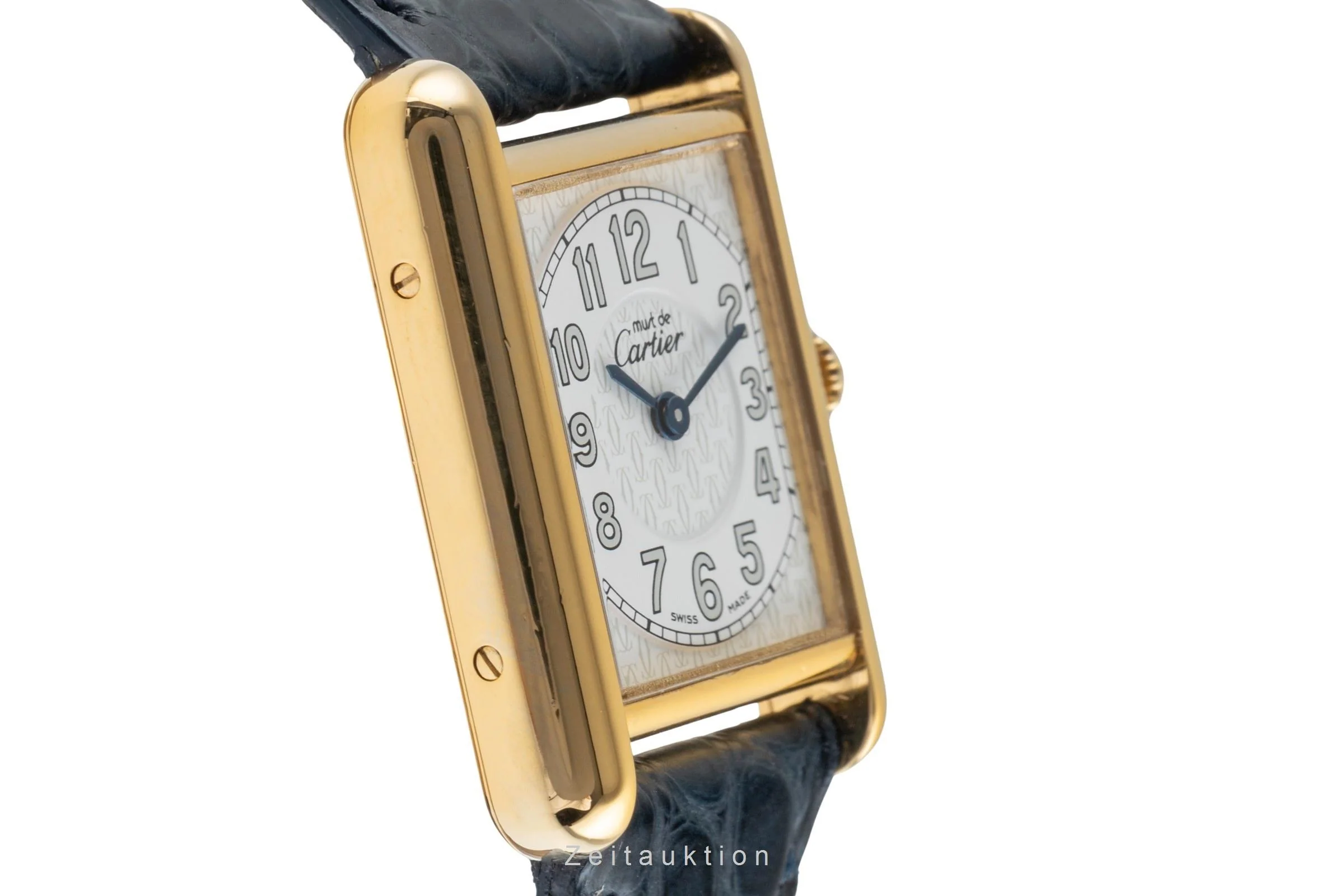 Cartier Tank silver-gilt quartz women's watch W1013854  [2504077] - Image 8