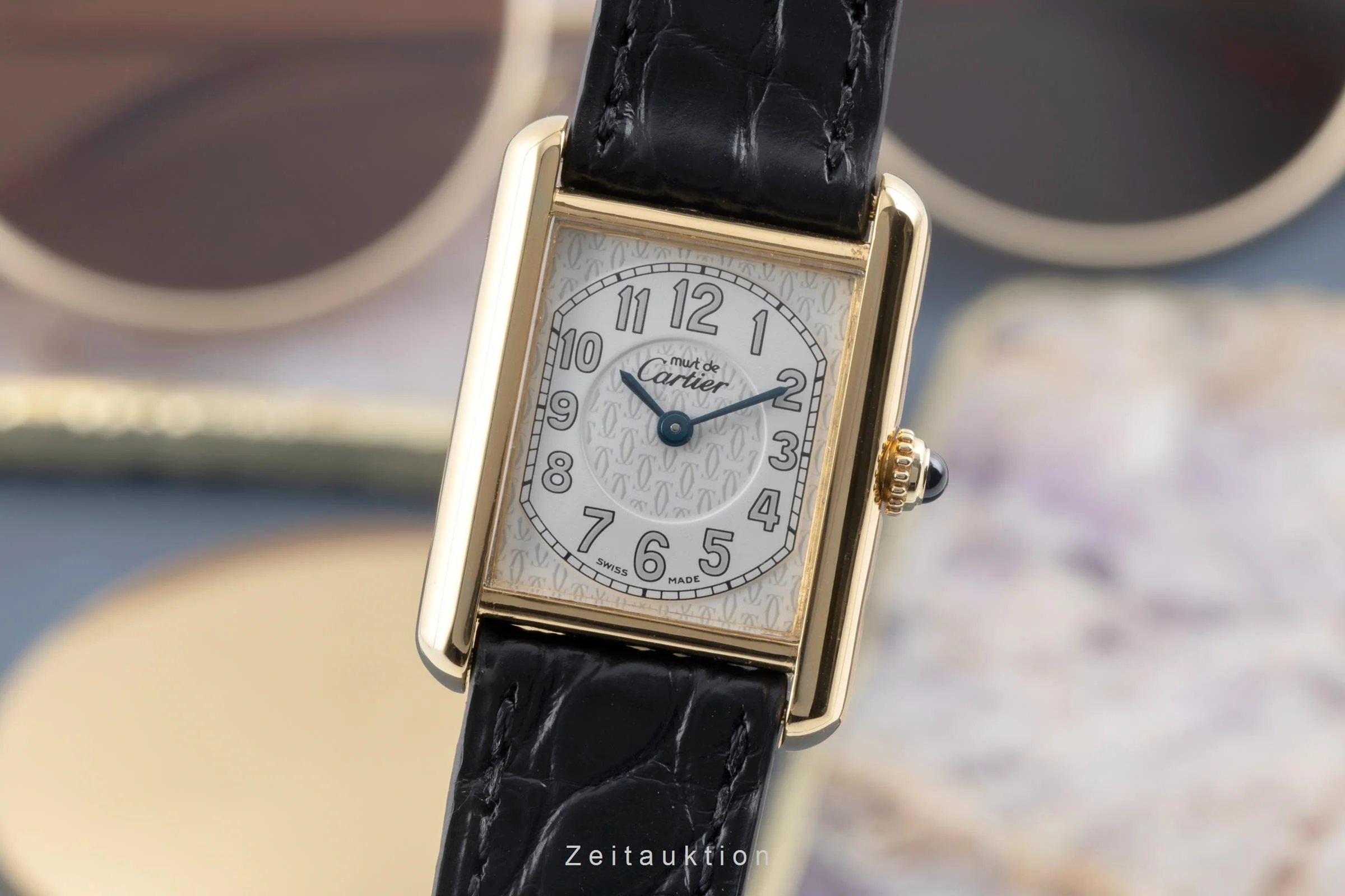 Cartier Tank silver-gilt quartz women's watch W1013854  [2506500] - Image 2