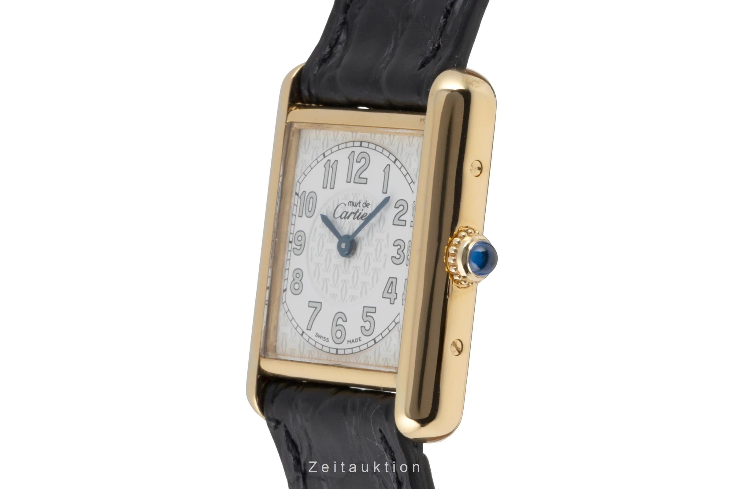 Cartier Tank silver-gilt quartz women's watch W1013854  [2506500] - Image 7