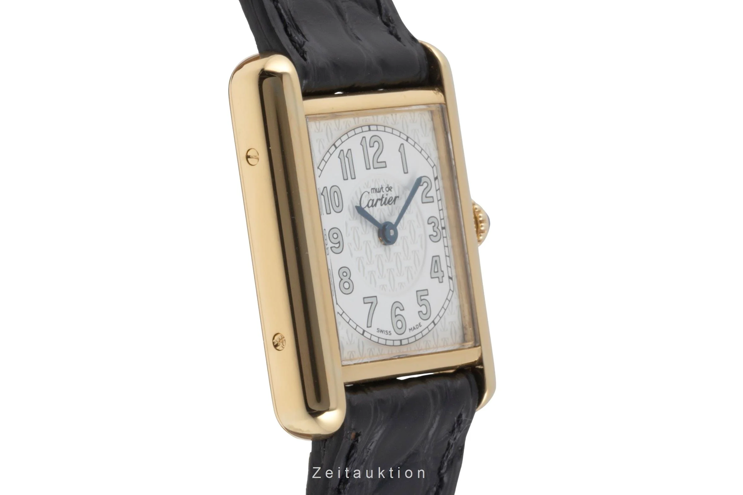 Cartier Tank silver-gilt quartz women's watch W1013854  [2506500] - Image 8