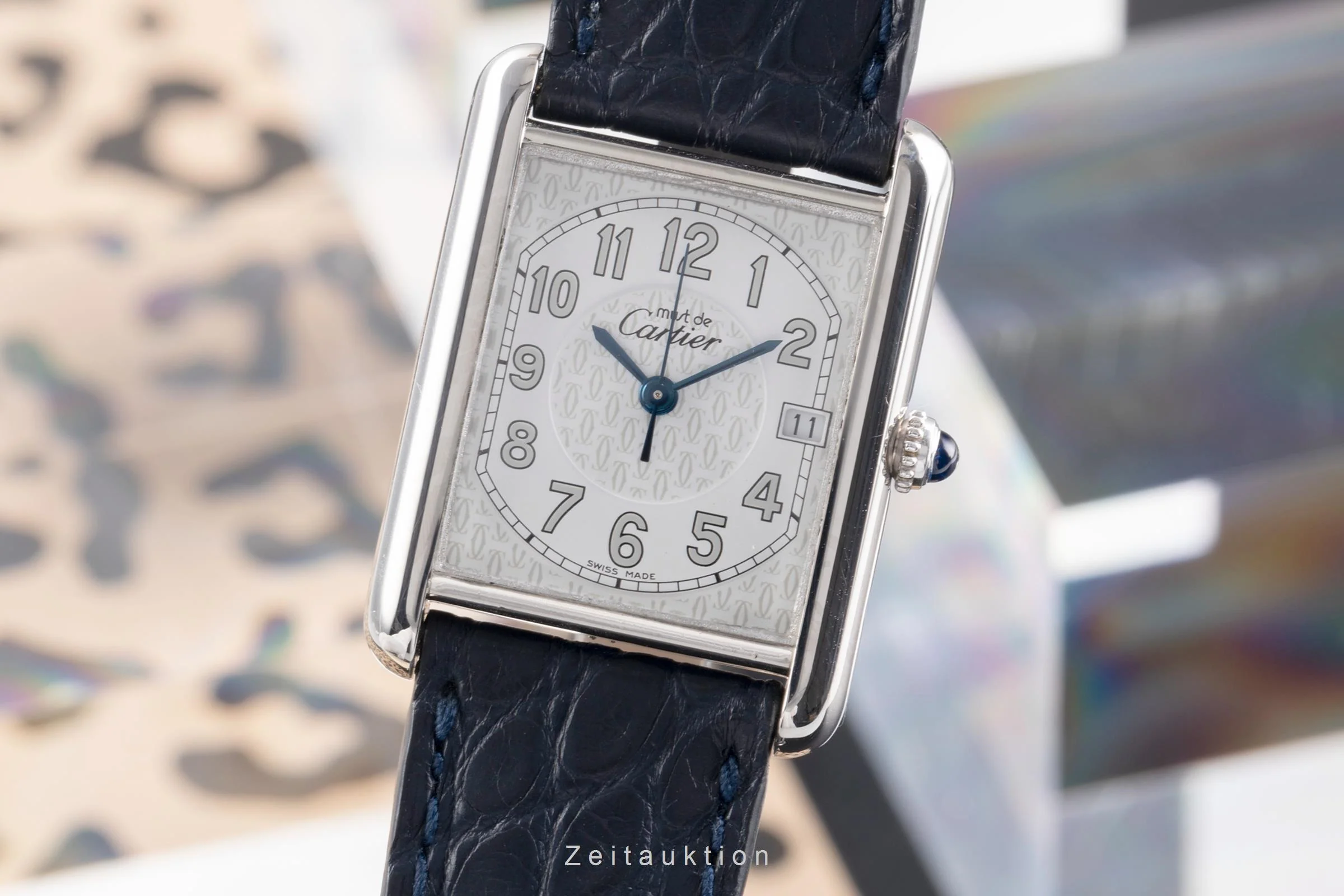 Cartier Tank silver quartz men's watch W1014354, 2414  [2505081] - Image 2