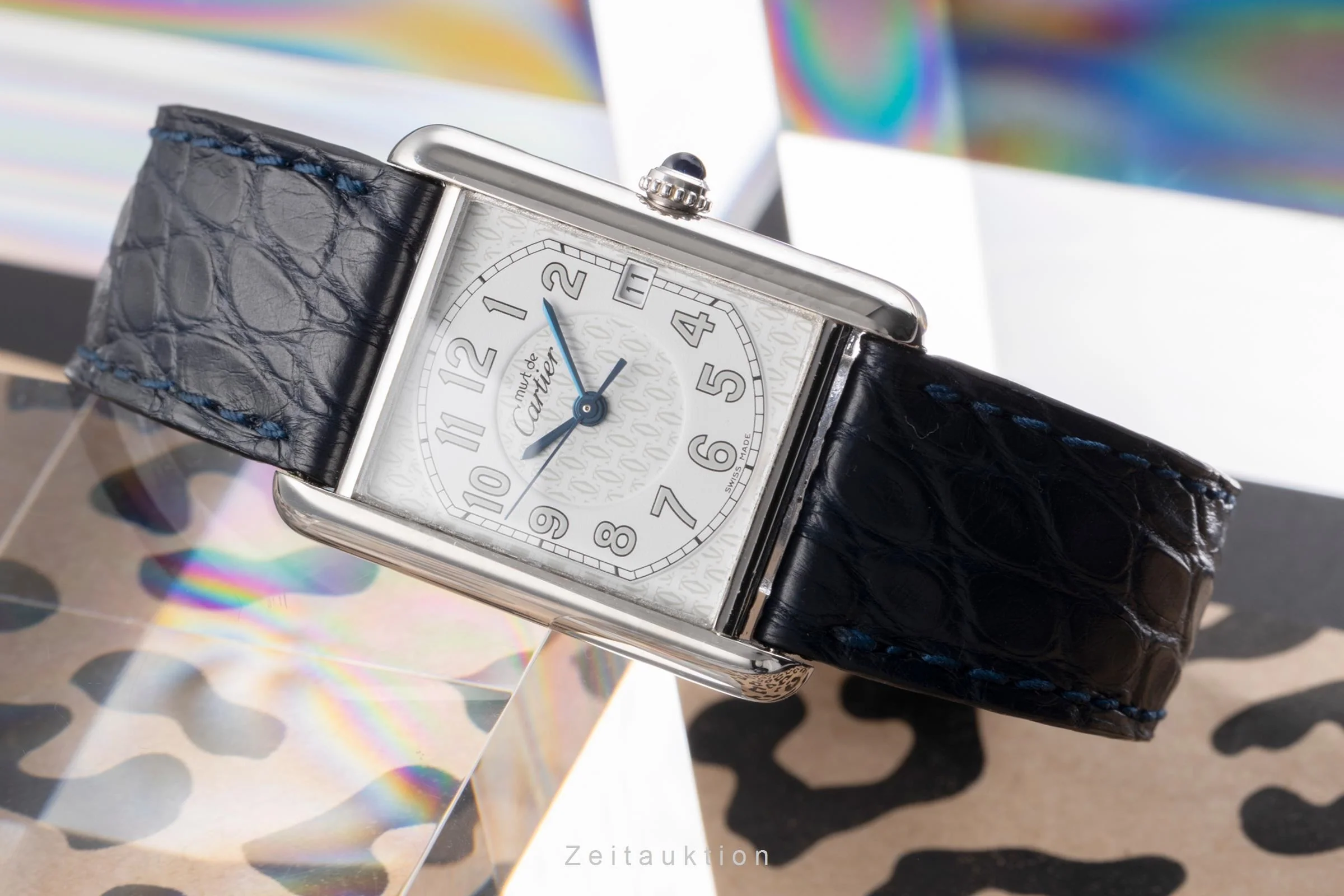 Cartier Tank silver quartz men's watch W1014354, 2414  [2505081] - Image 3