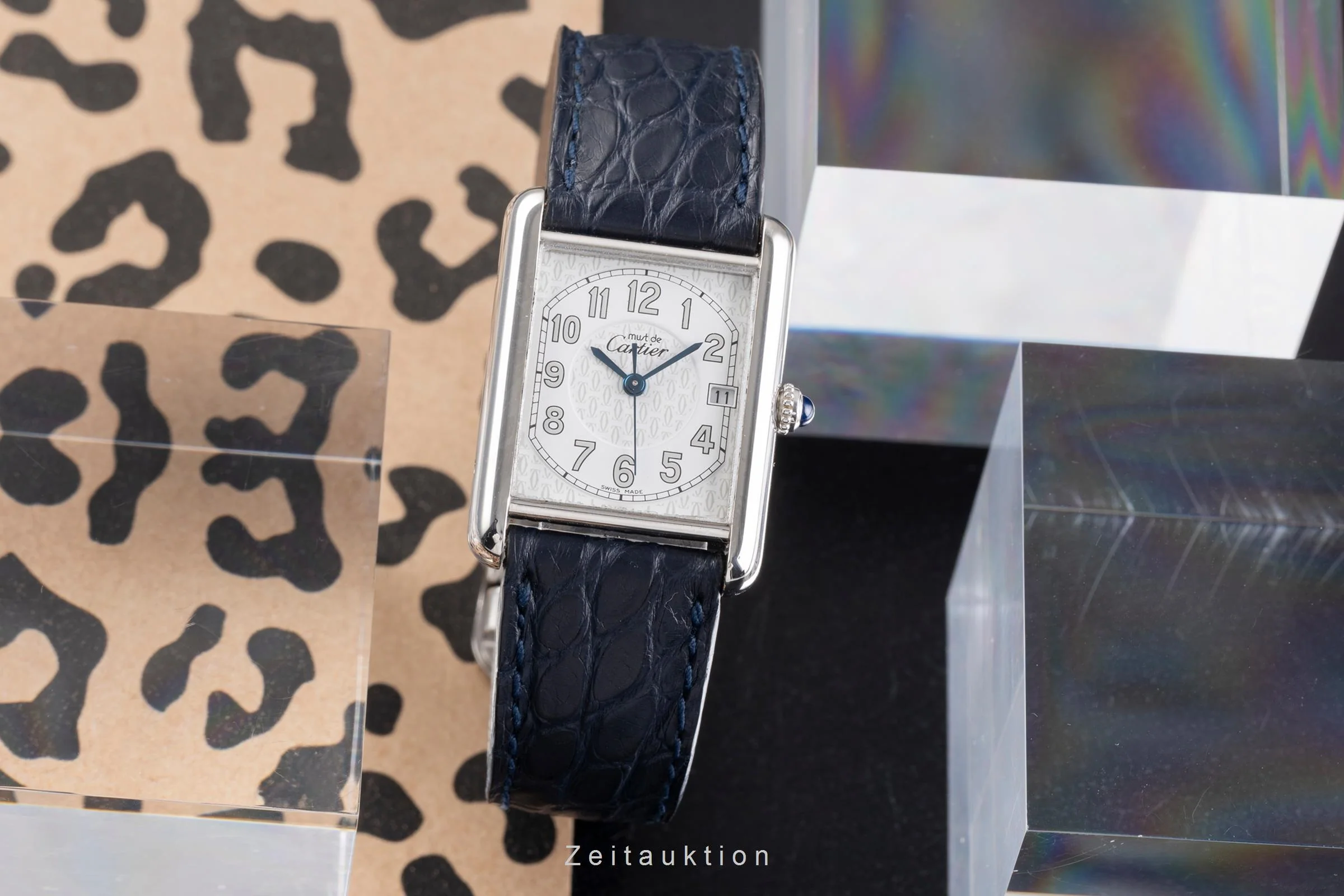 Cartier Tank silver quartz men's watch W1014354, 2414  [2505081] - Image 4