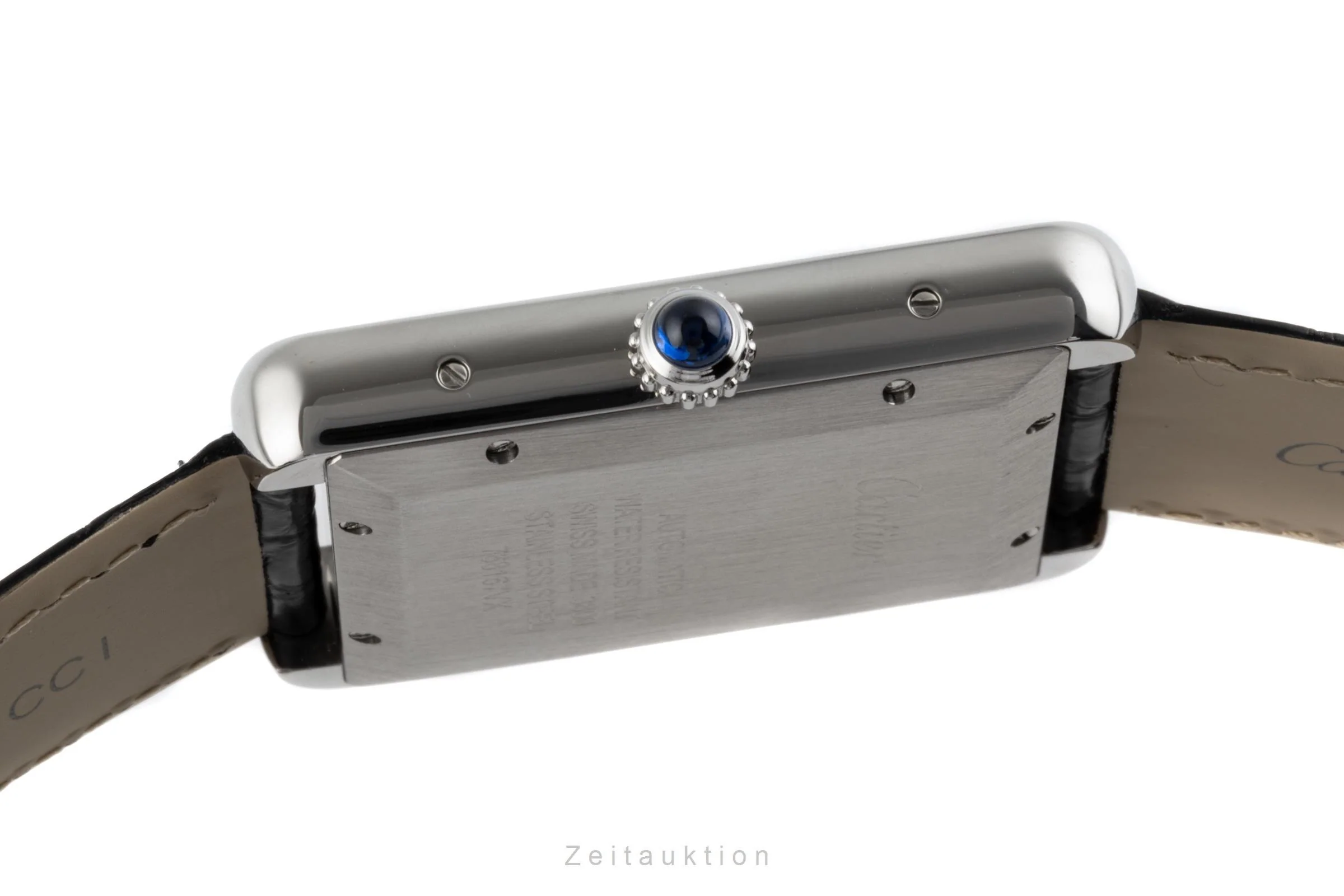 Cartier Tank steel automatic men's watch 3800  [2204764] - Image 10