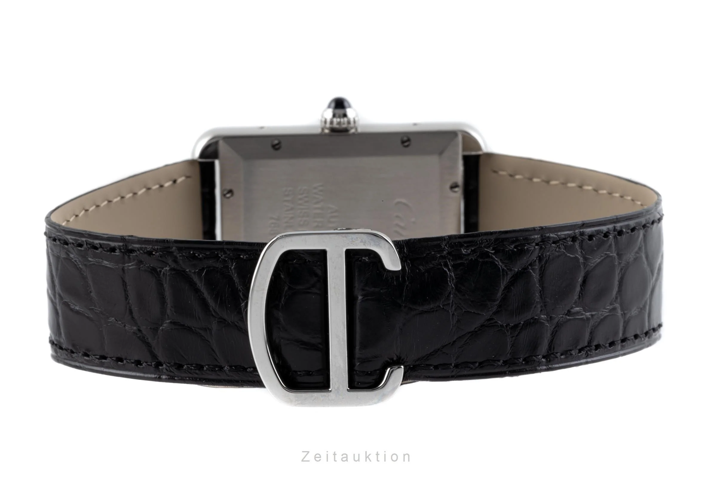 Cartier Tank steel automatic men's watch 3800  [2204764] - Image 13
