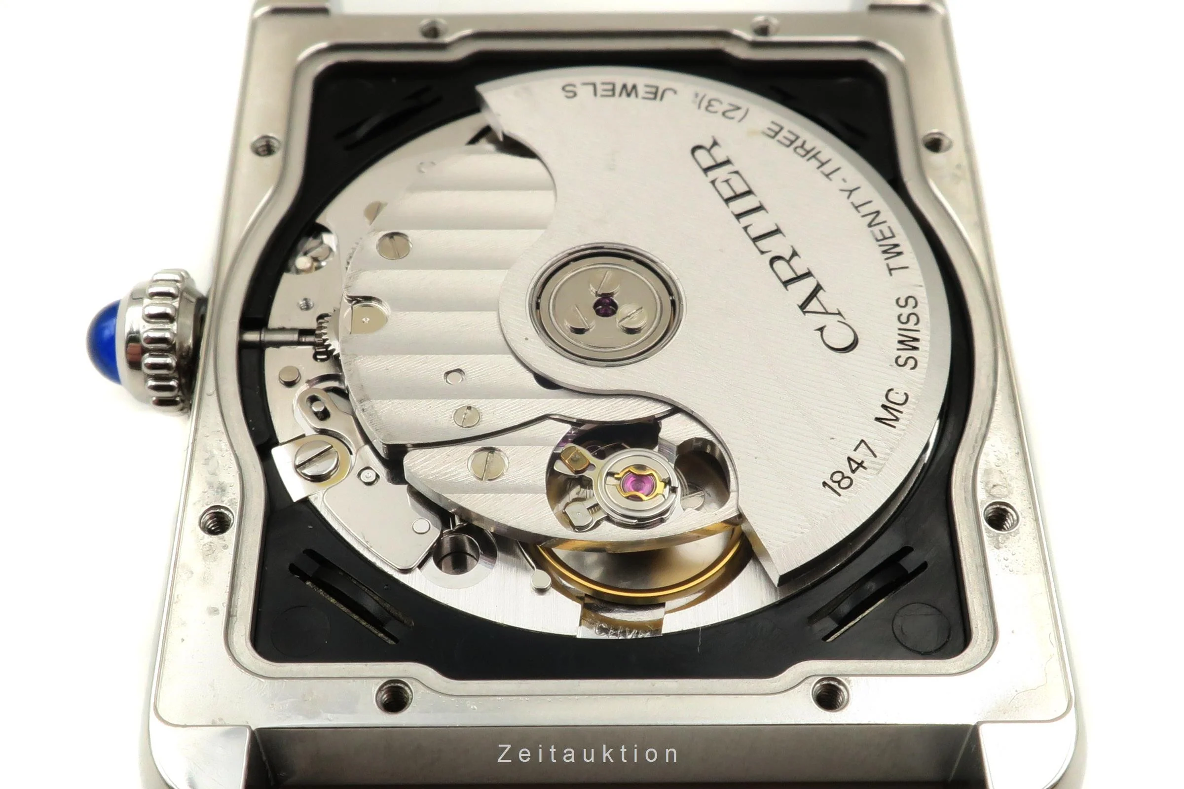 Cartier Tank steel automatic men's watch 3800  [2204764] - Image 14