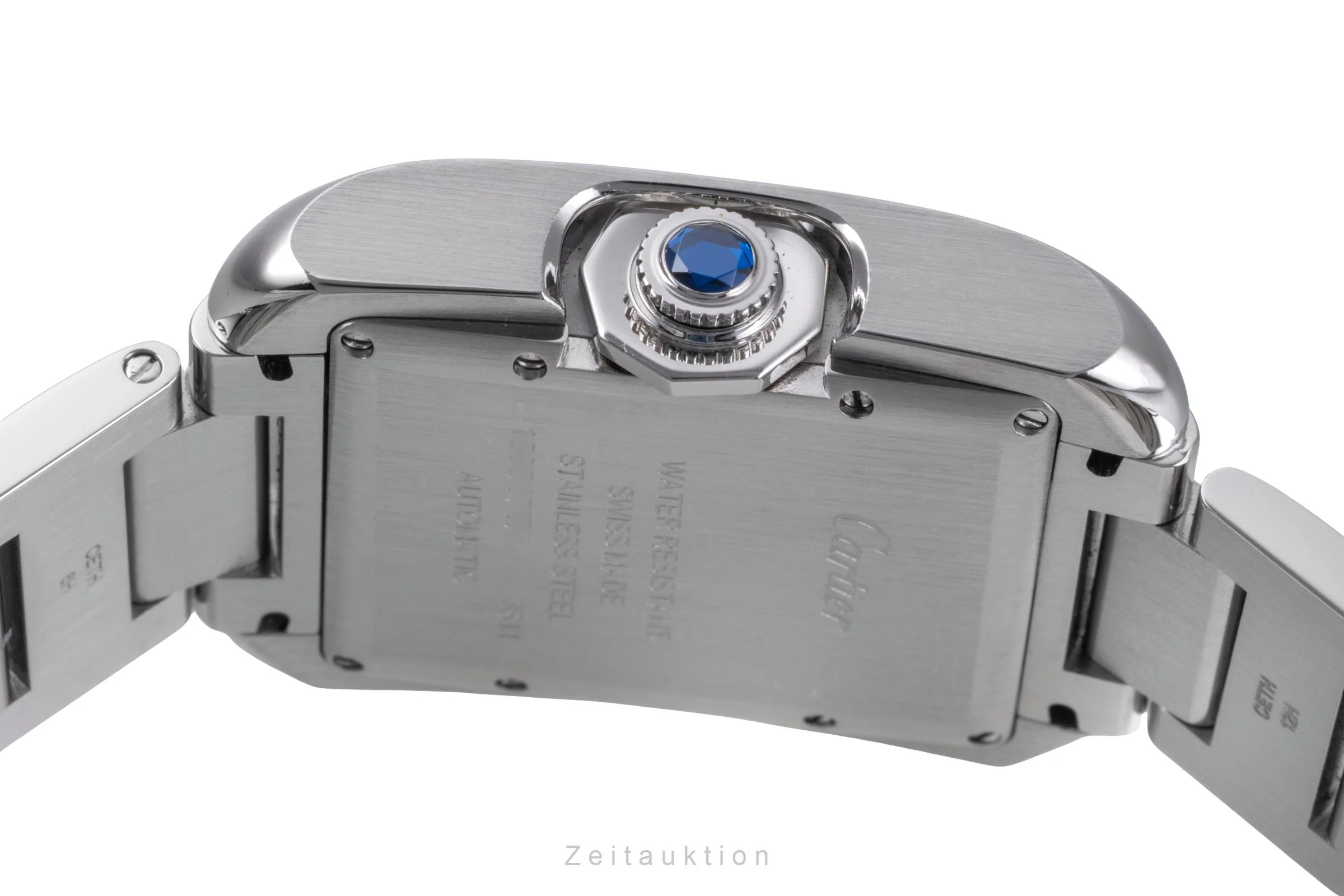 Cartier Tank steel automatic men's watch W5310009  [2505843] - Image 11