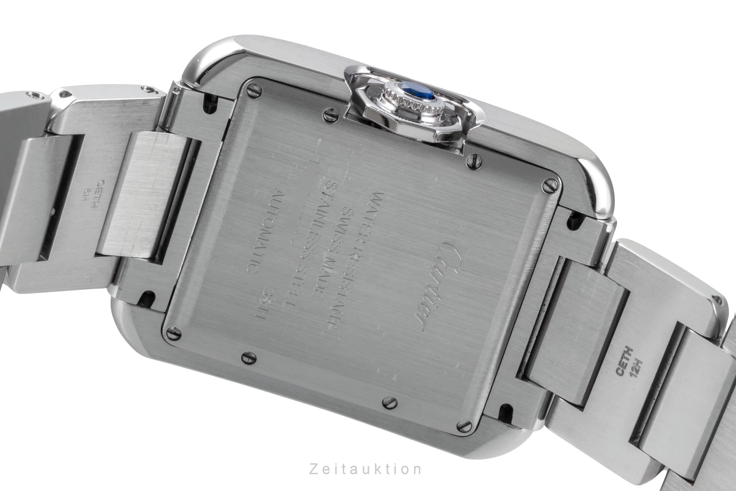 Cartier Tank steel automatic men's watch W5310009  [2505843] - Image 12