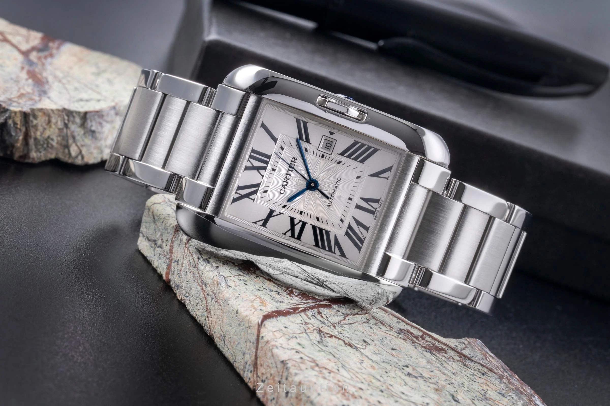 Cartier Tank steel automatic men's watch W5310009  [2505843] - Image 3