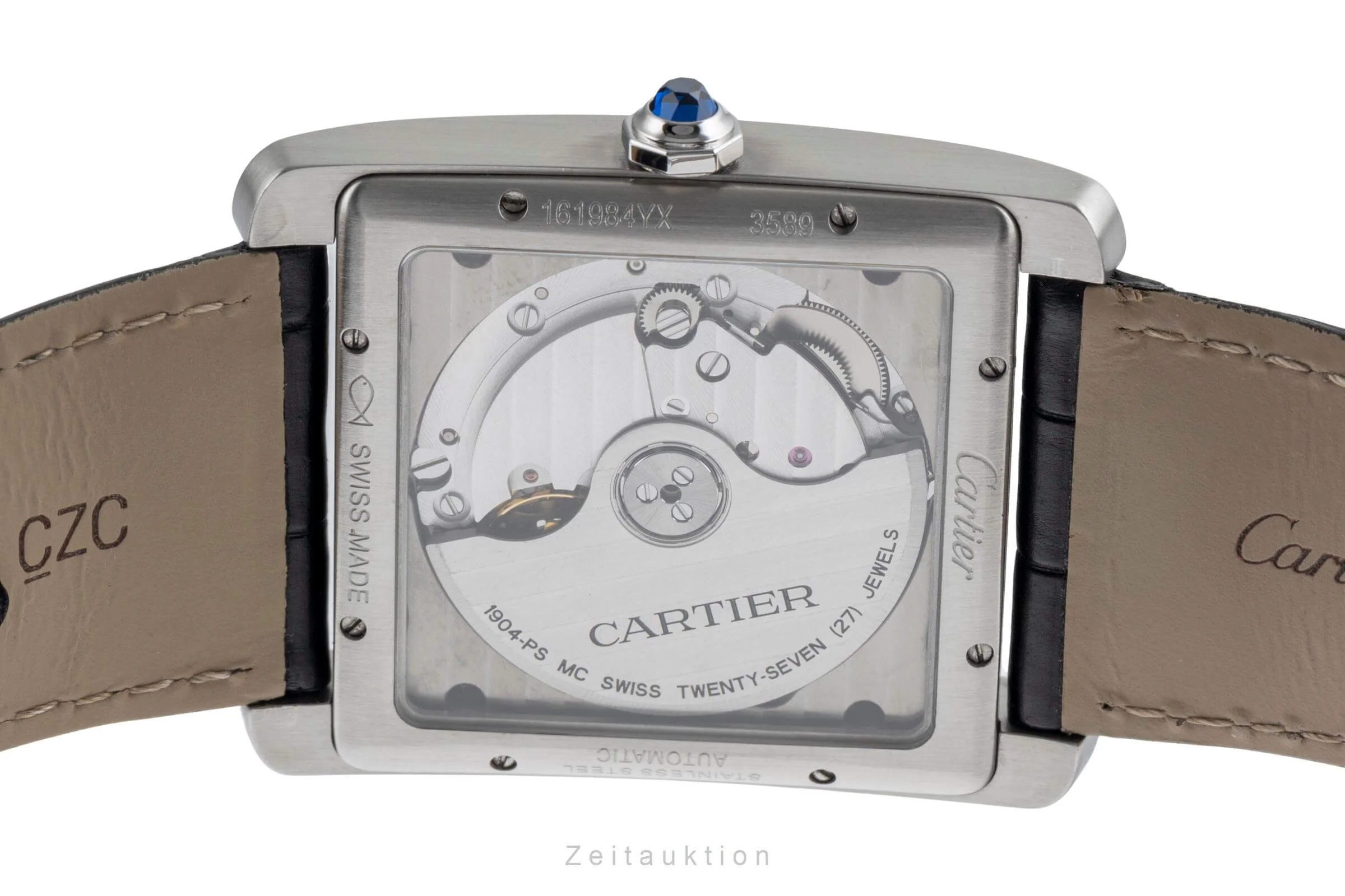 Cartier Tank steel automatic men's watch W5330003  [2502448] - Image 10