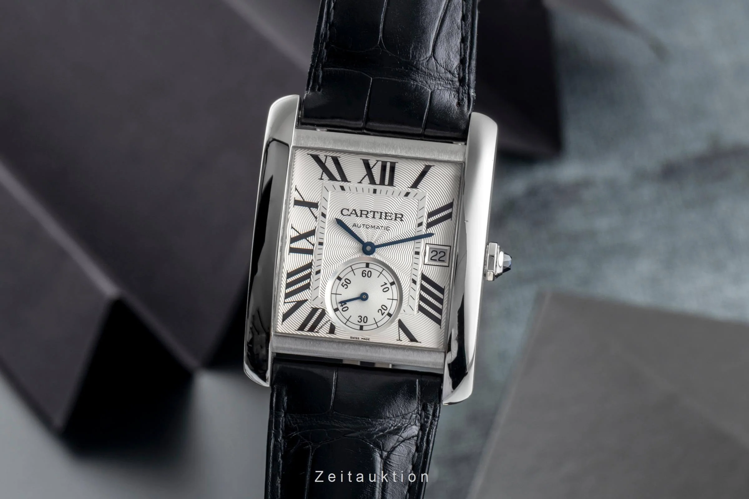 Cartier Tank steel automatic men's watch W5330003  [2502448] - Image 2