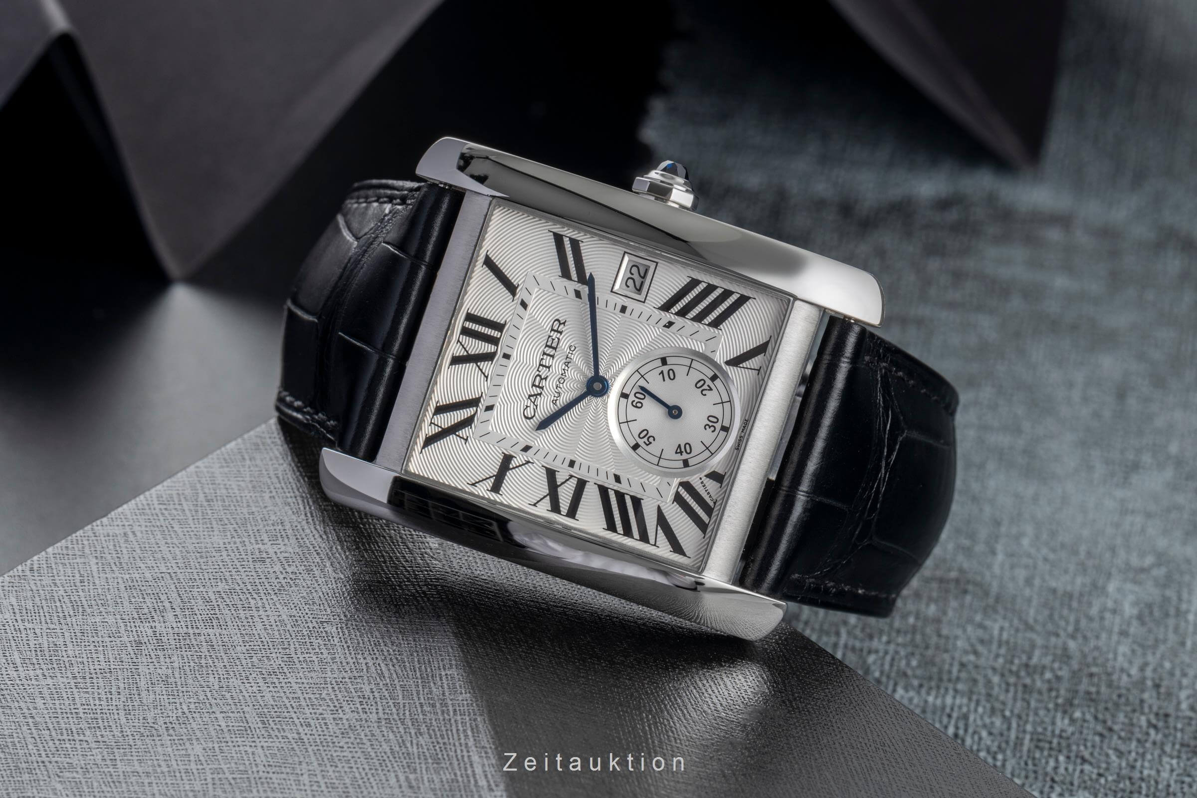 Cartier Tank steel automatic men's watch W5330003  [2502448] - Image 3