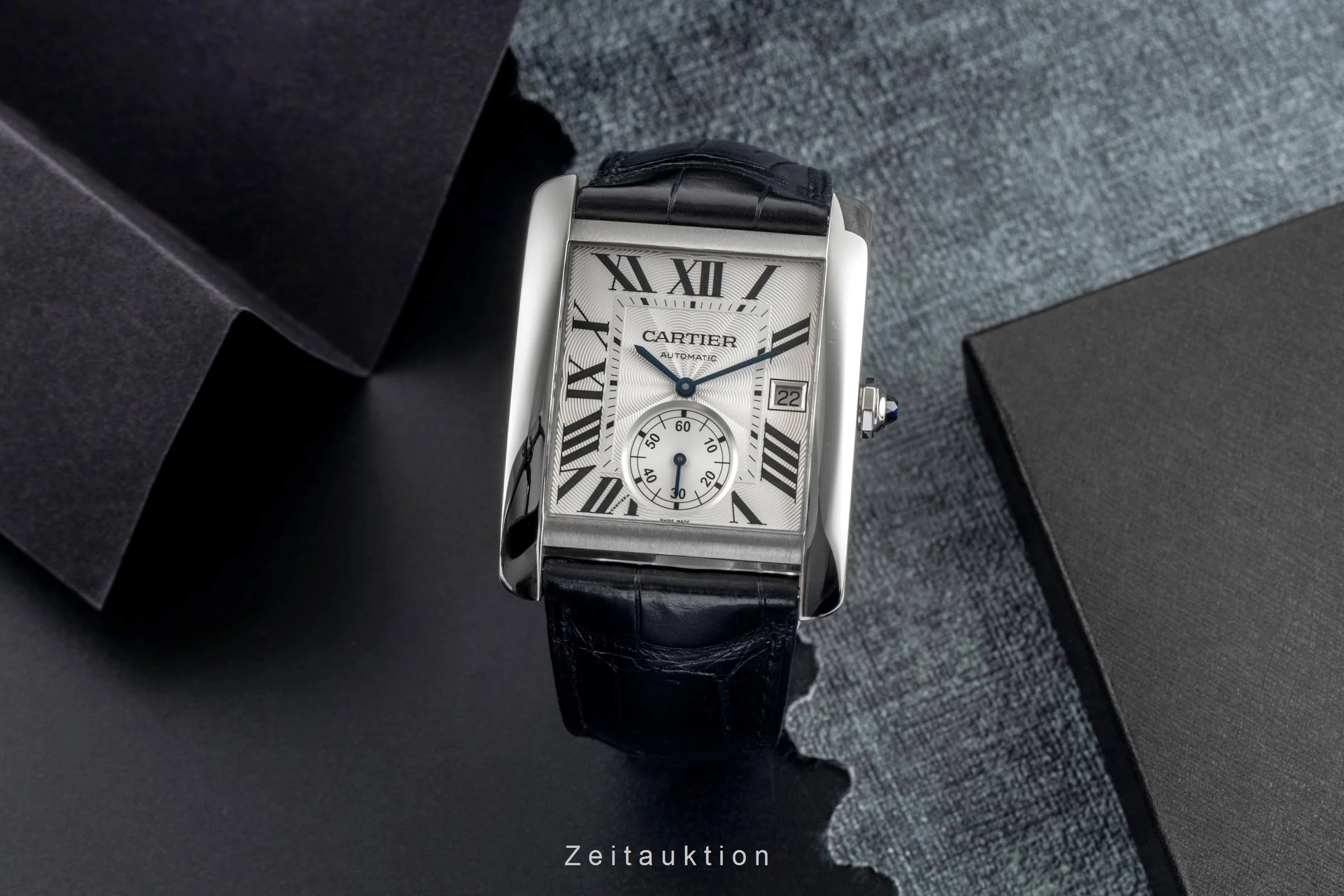 Cartier Tank steel automatic men's watch W5330003  [2502448] - Image 4
