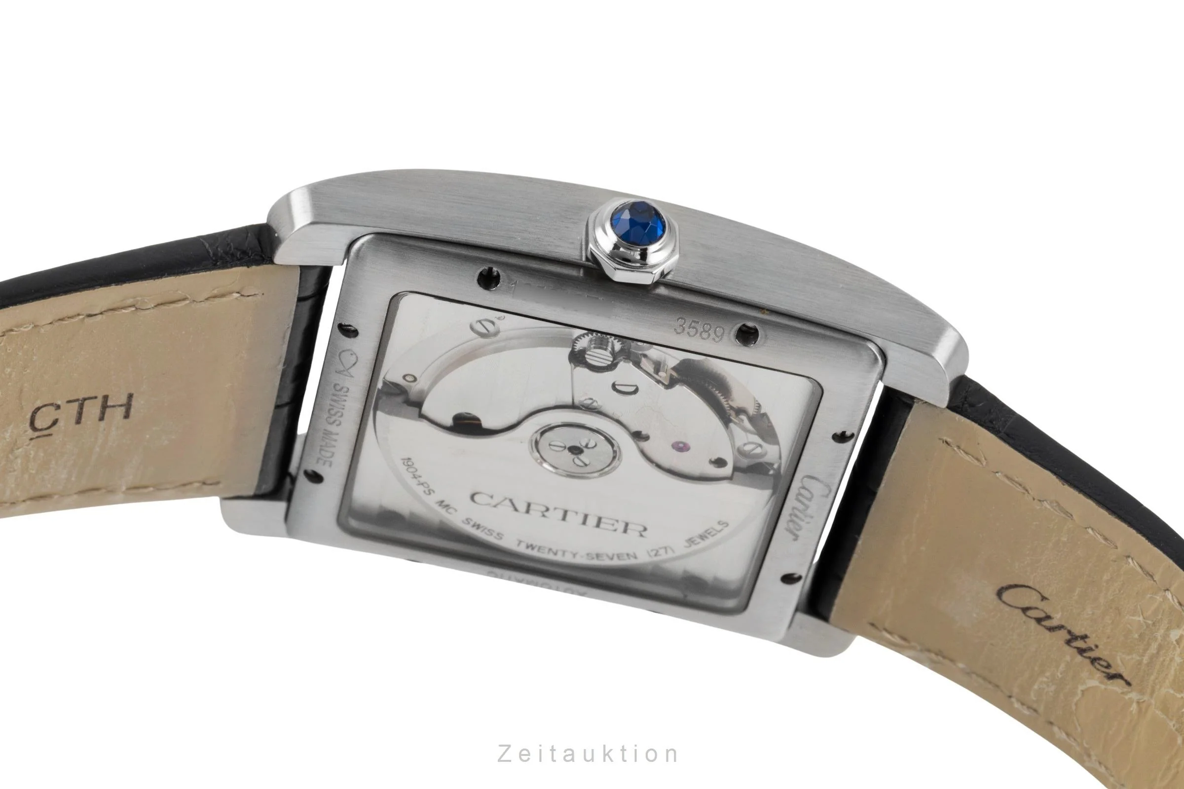 Cartier Tank steel automatic men's watch W5330004  [2600508] - Image 12