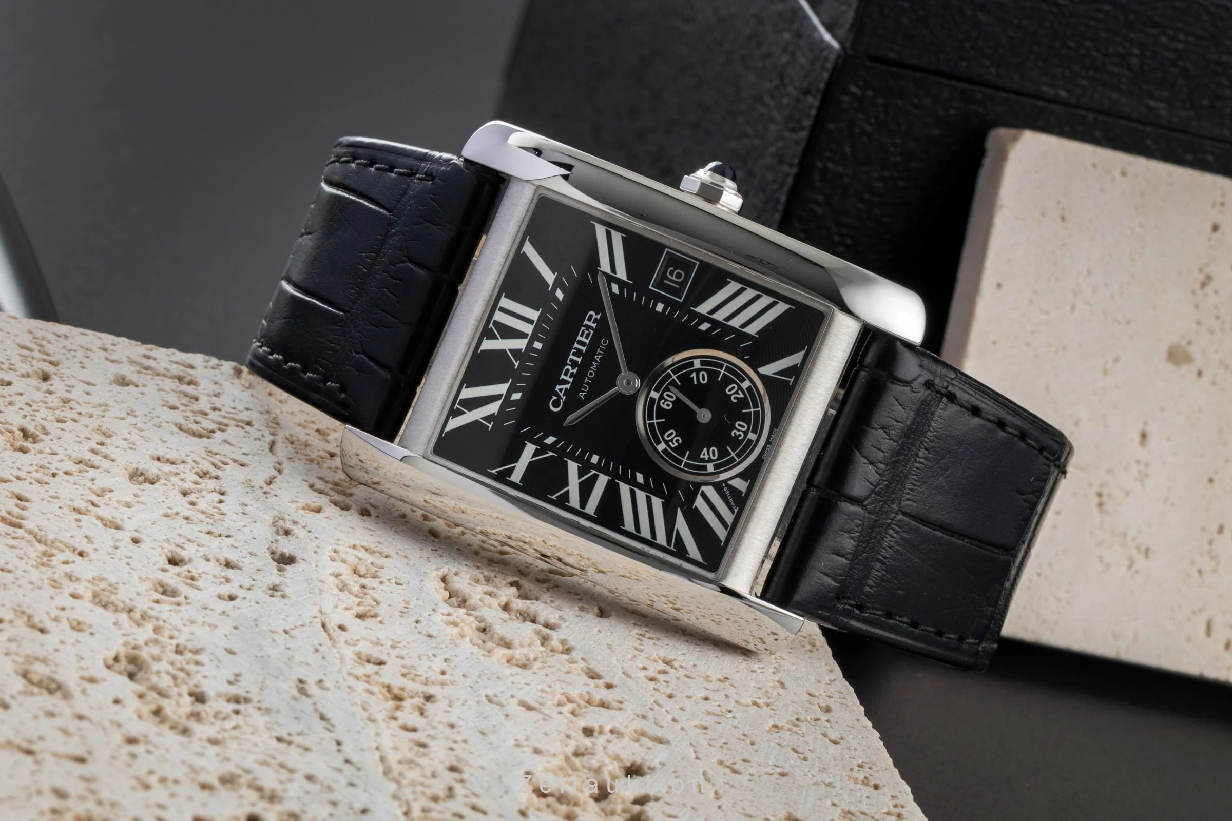 Cartier Tank steel automatic men's watch W5330004  [2600508] - Image 3