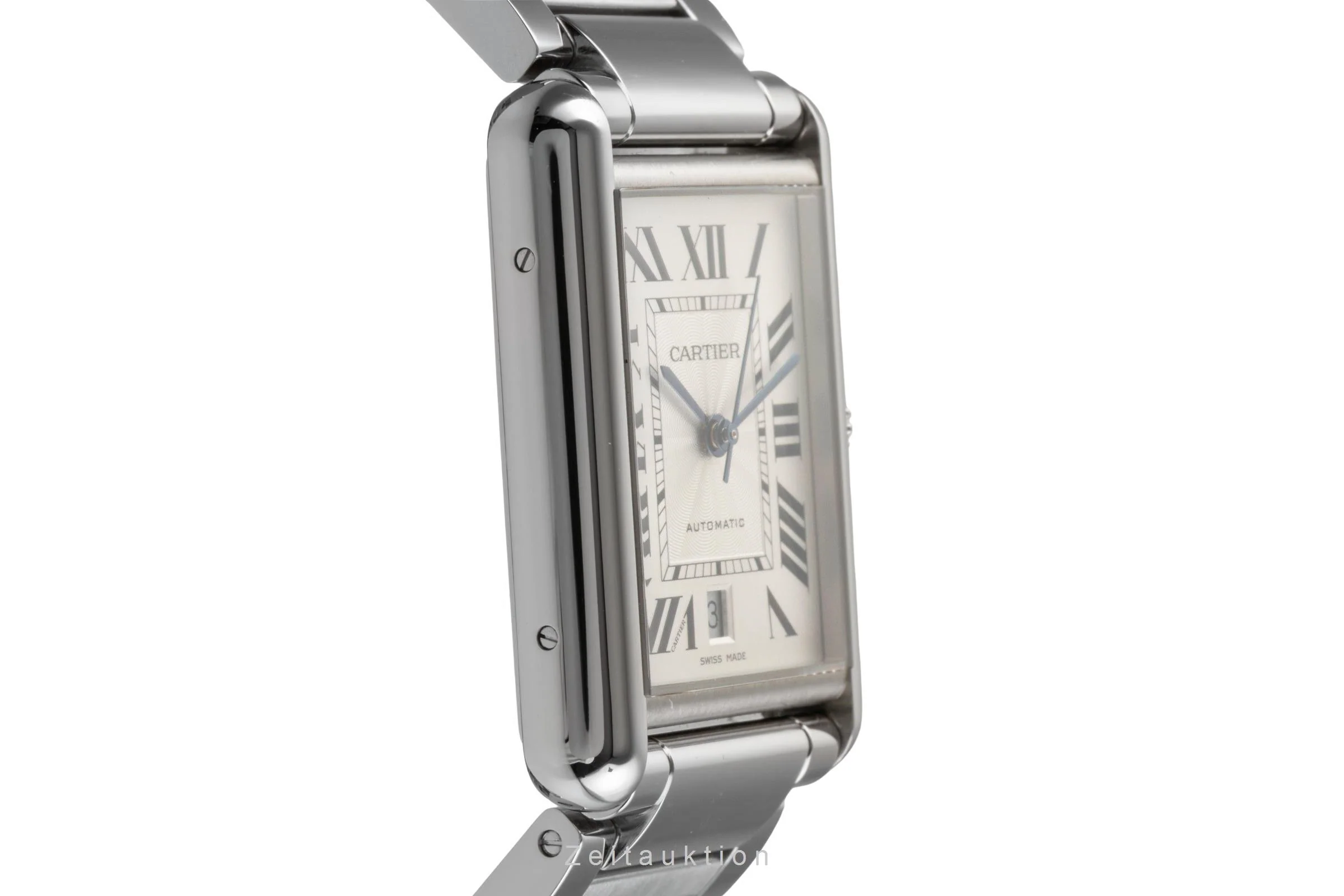 Cartier Tank steel automatic men's watch WSTA0053 LP: 5750EUR  [2502881] - Image 8