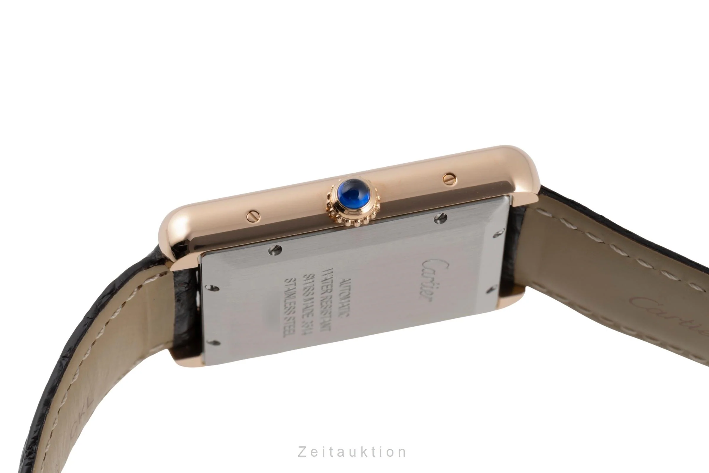 Cartier Tank steel / gold automatic men's watch W5200026  [2504595] - Image 14