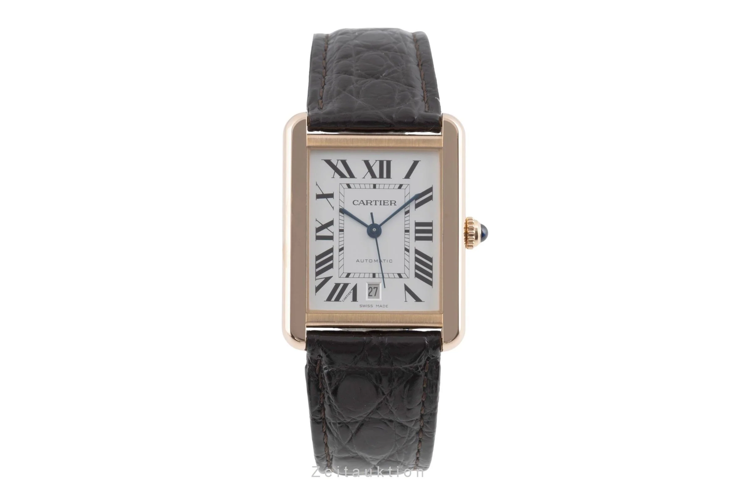 Cartier Tank steel / gold automatic men's watch W5200026  [2504595] - Image 5
