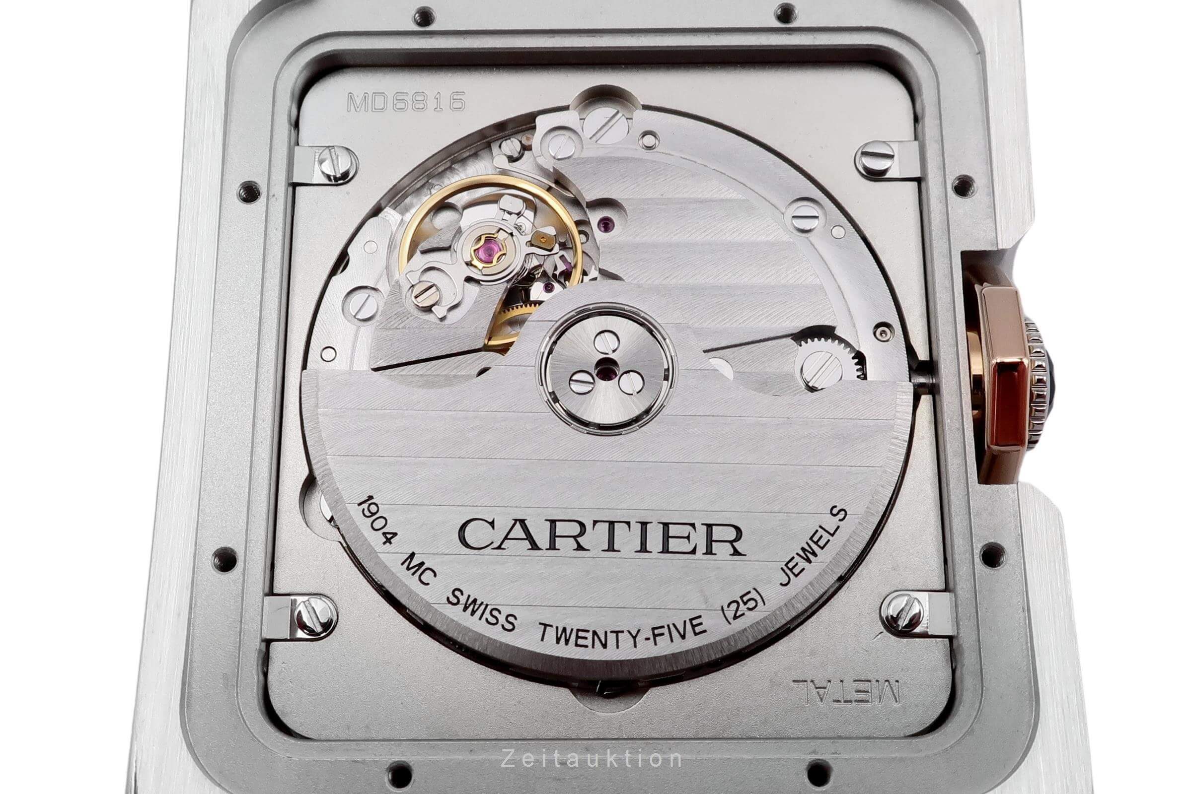 Cartier Tank steel / gold automatic men's watch W5310006  [2501572] - Image 15