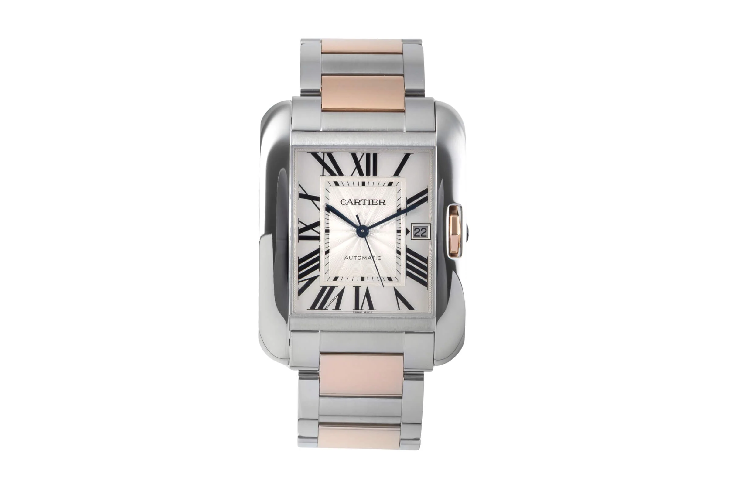 Cartier Tank steel / gold automatic men's watch W5310006  [2501572] - Image 5
