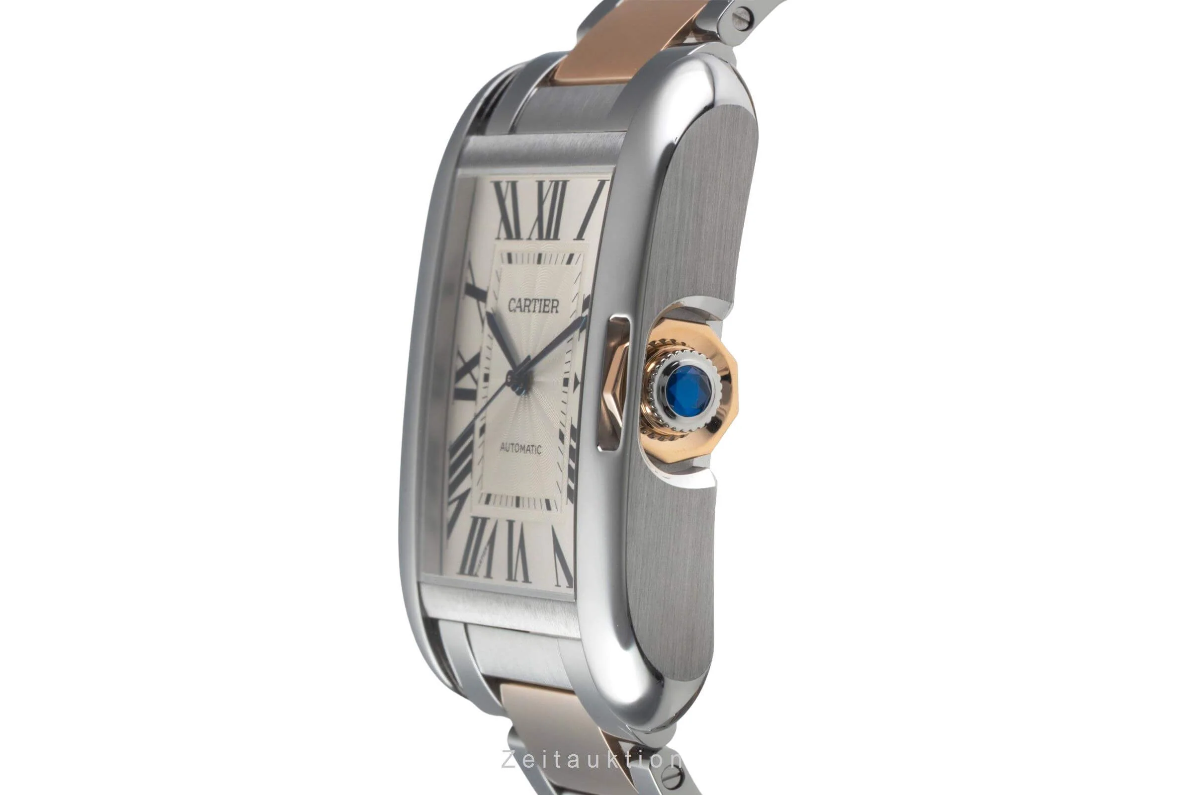 Cartier Tank steel / gold automatic men's watch W5310006  [2501572] - Image 7
