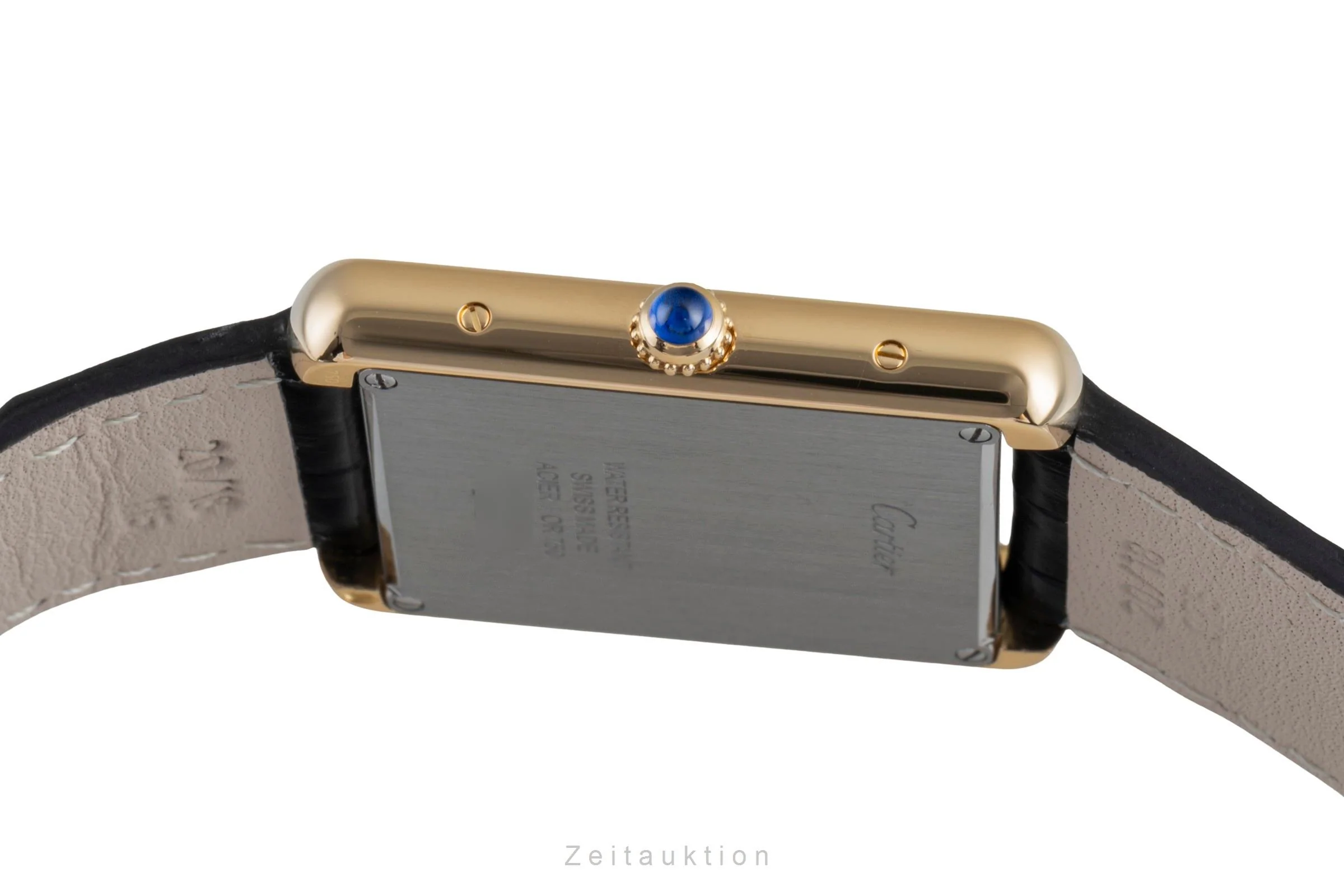 Cartier Tank steel / gold quartz men's watch W1018855  [2507378] - Image 13