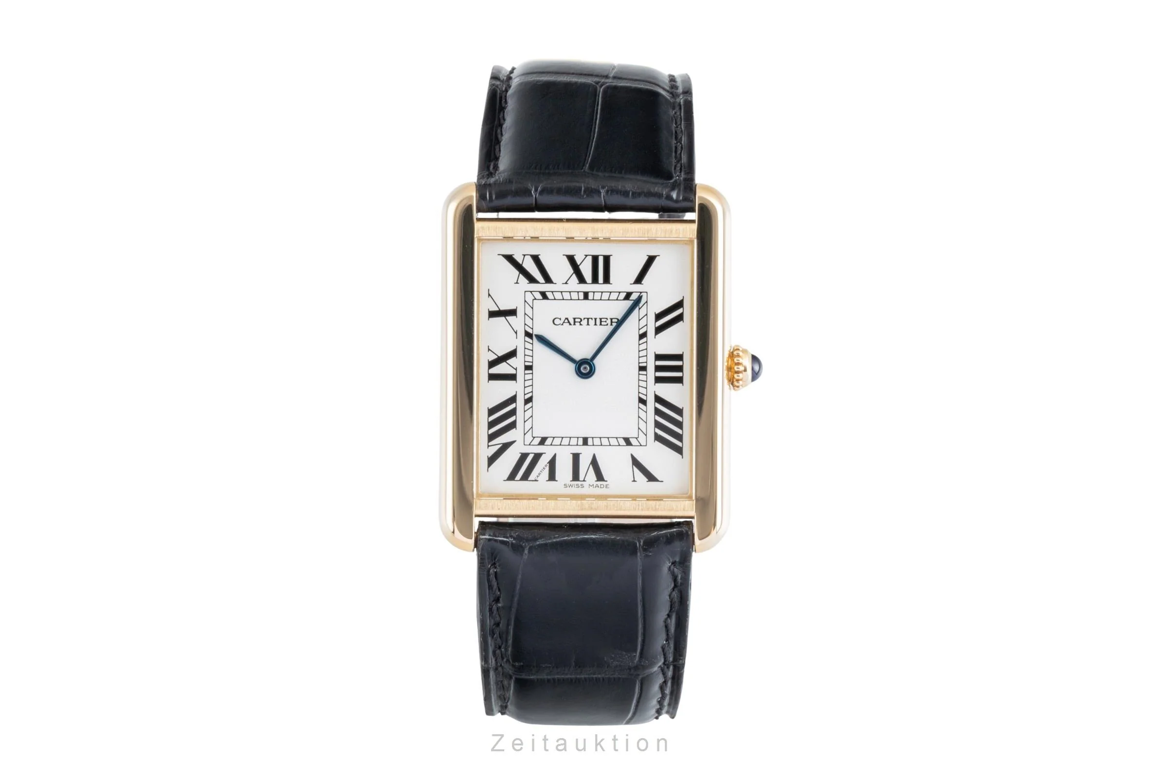 Cartier Tank steel / gold quartz men's watch W1018855  [2507378] - Image 5