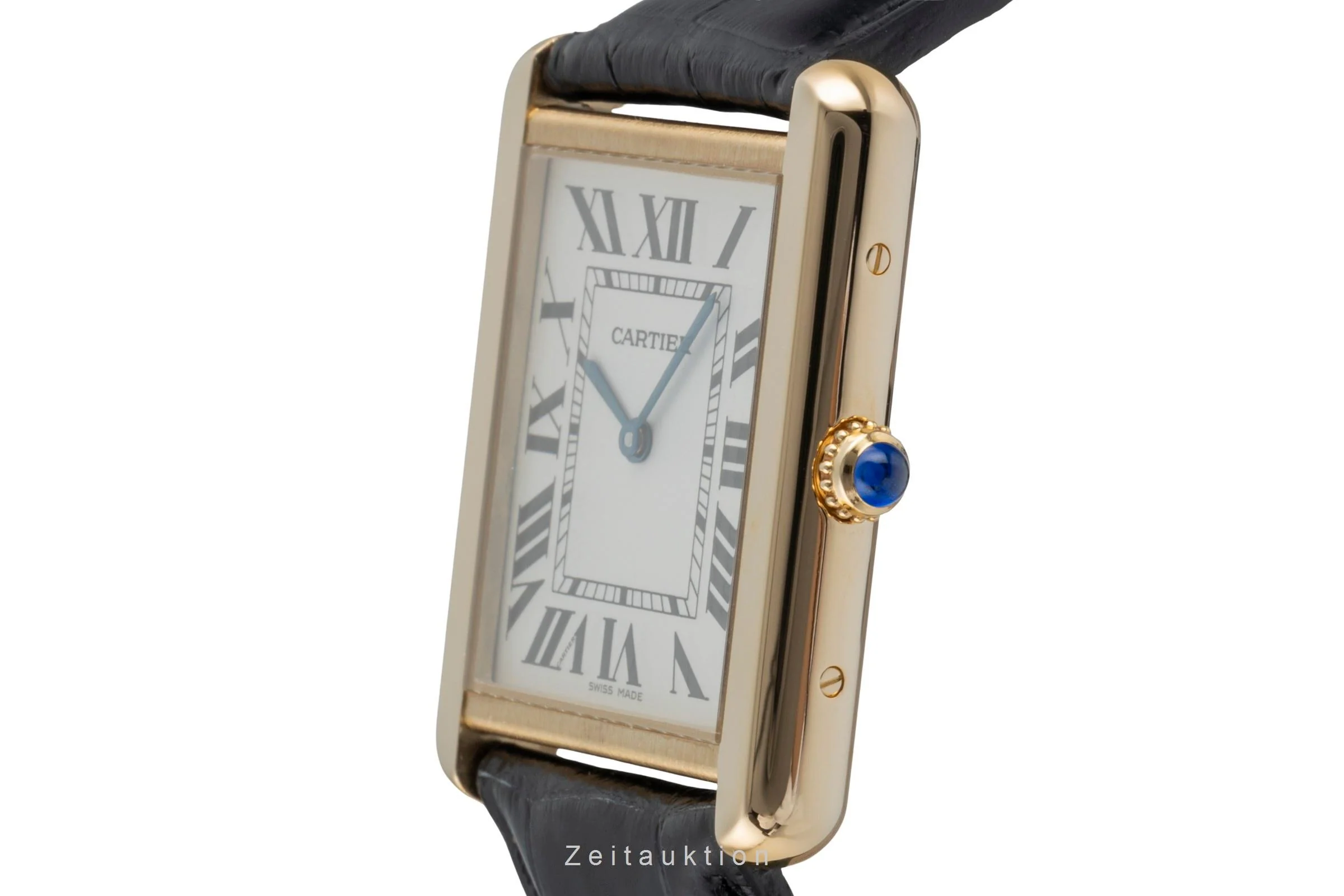 Cartier Tank steel / gold quartz men's watch W1018855  [2507378] - Image 7