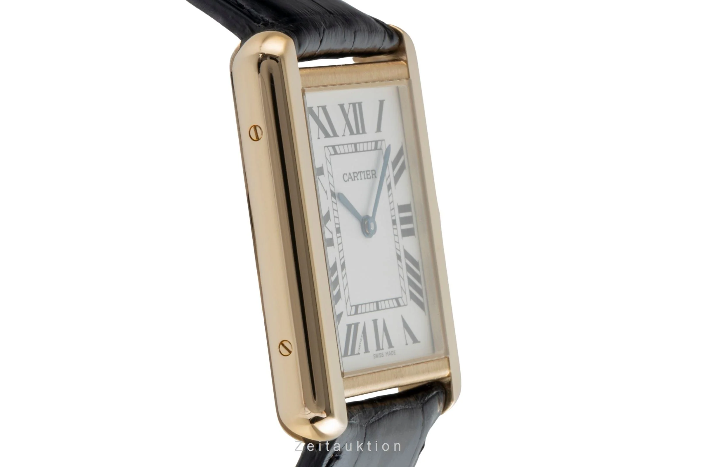 Cartier Tank steel / gold quartz men's watch W1018855  [2507378] - Image 8