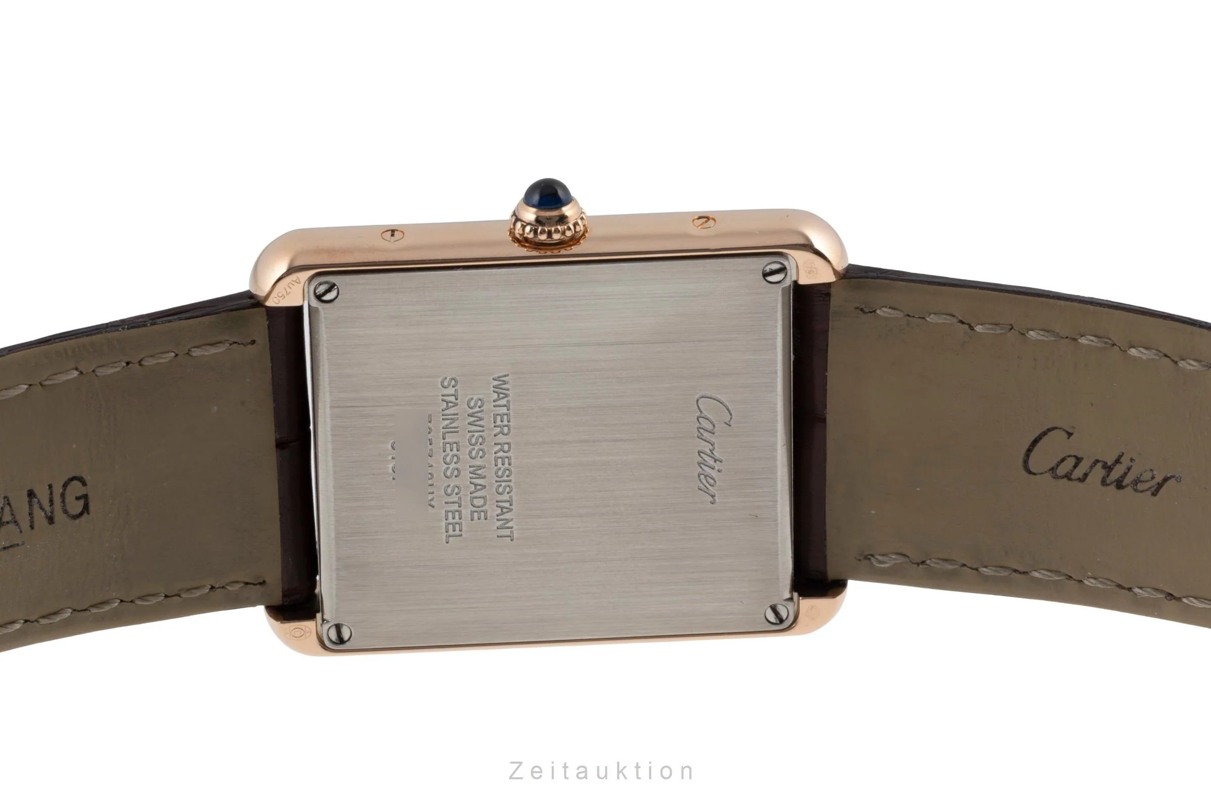 Cartier Tank steel / gold quartz men's watch W5200025  [2600531] - Image 11