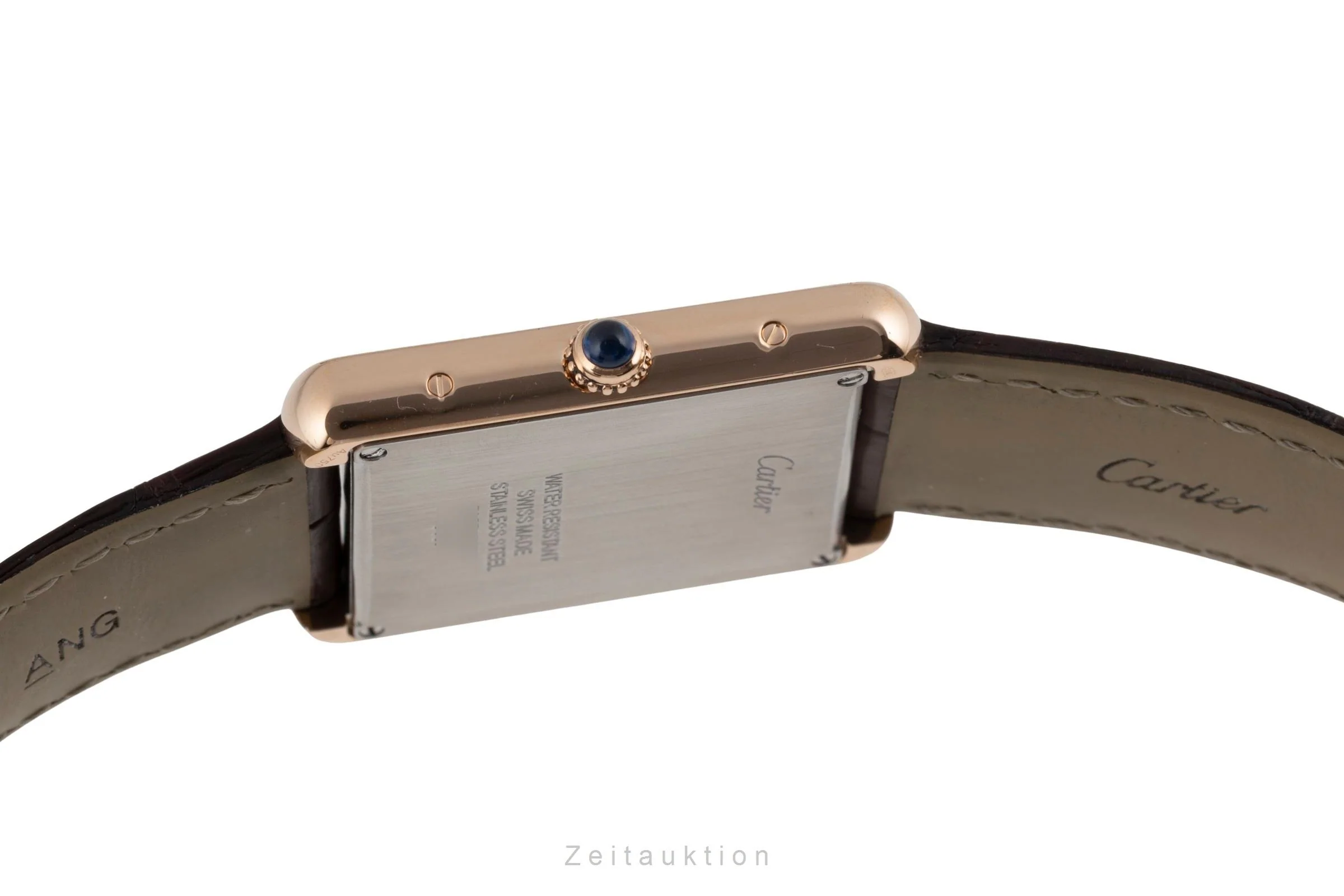 Cartier Tank steel / gold quartz men's watch W5200025  [2600531] - Image 12