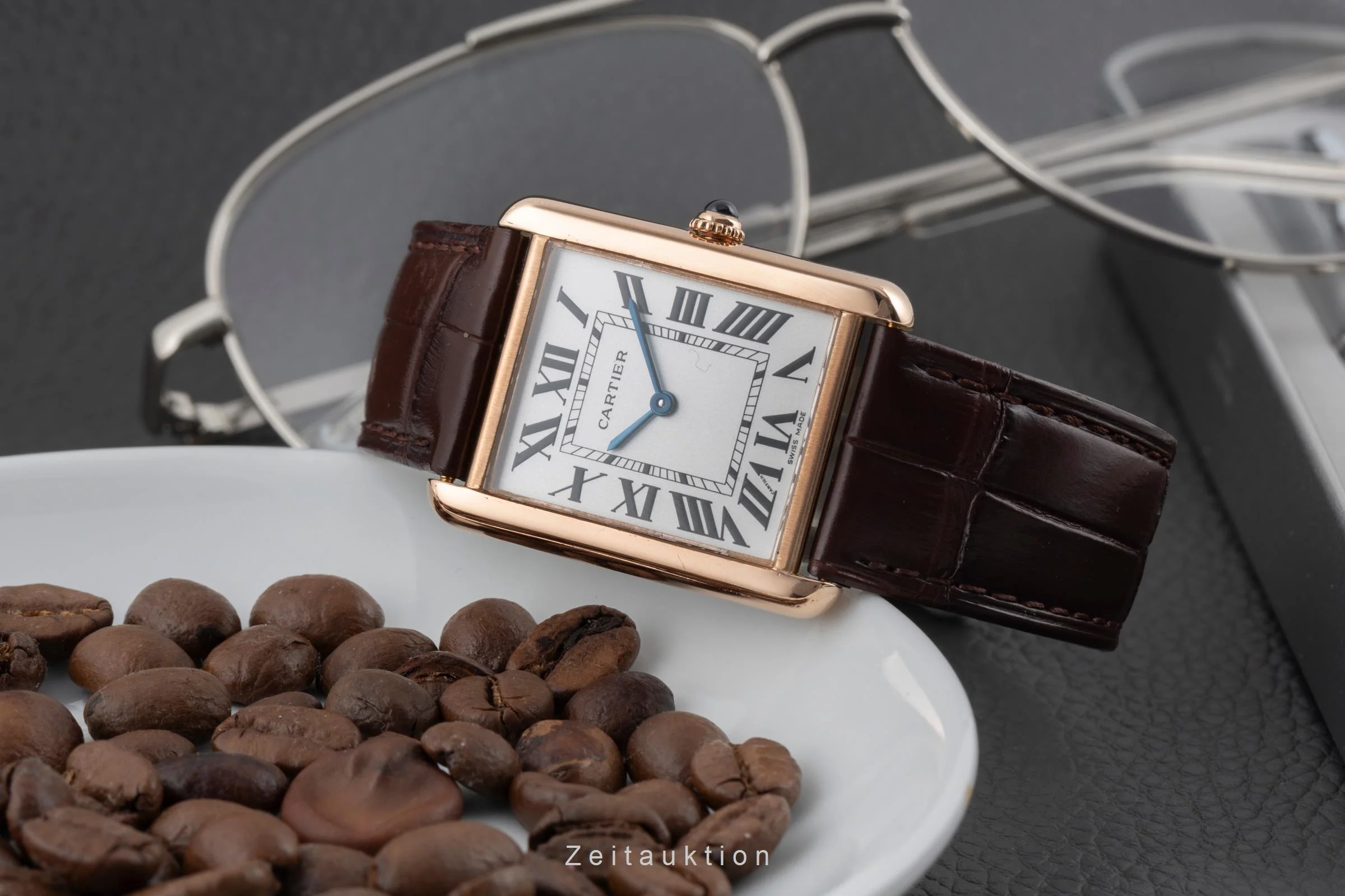 Cartier Tank steel / gold quartz men's watch W5200025  [2600531] - Image 3