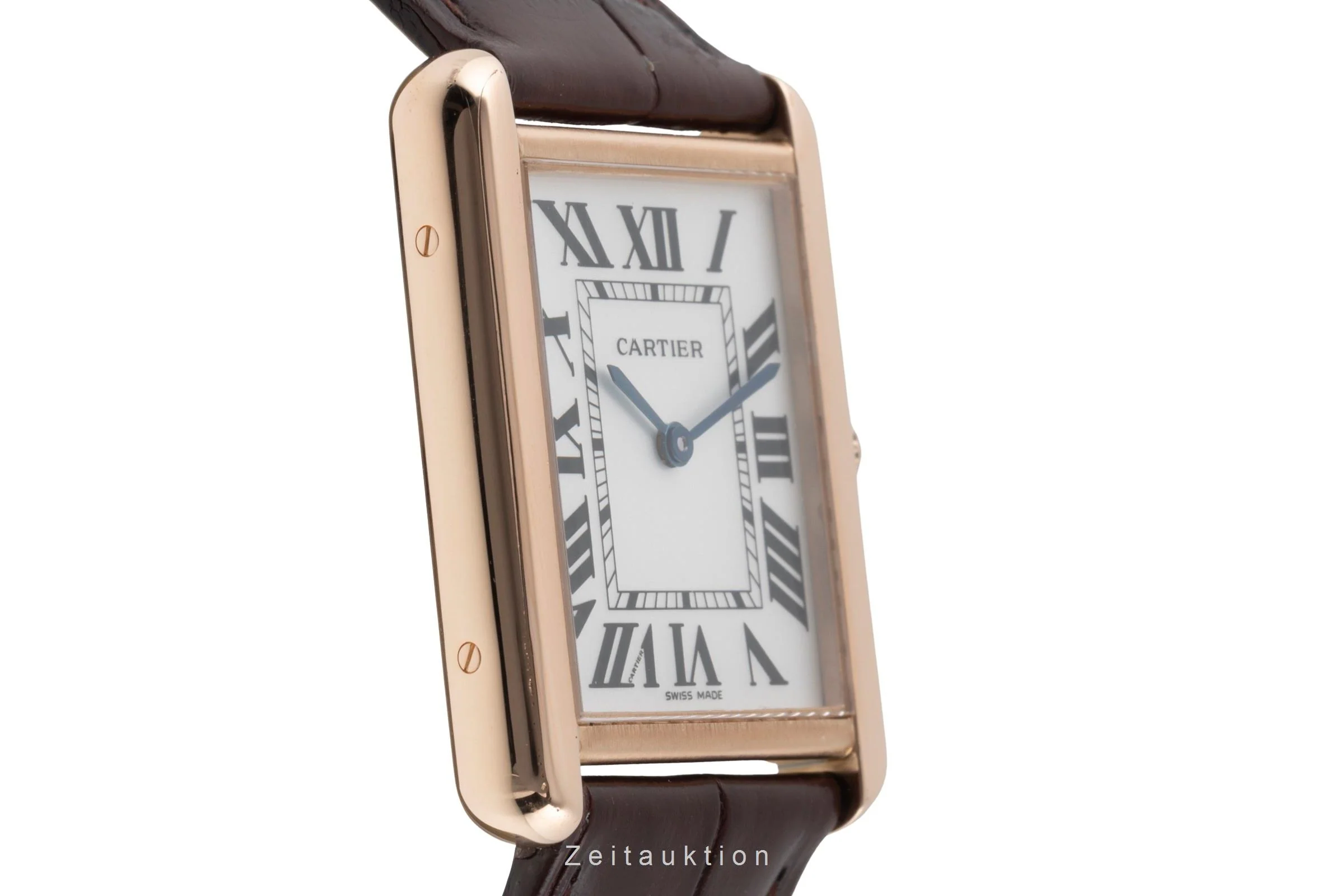 Cartier Tank steel / gold quartz men's watch W5200025  [2600531] - Image 8