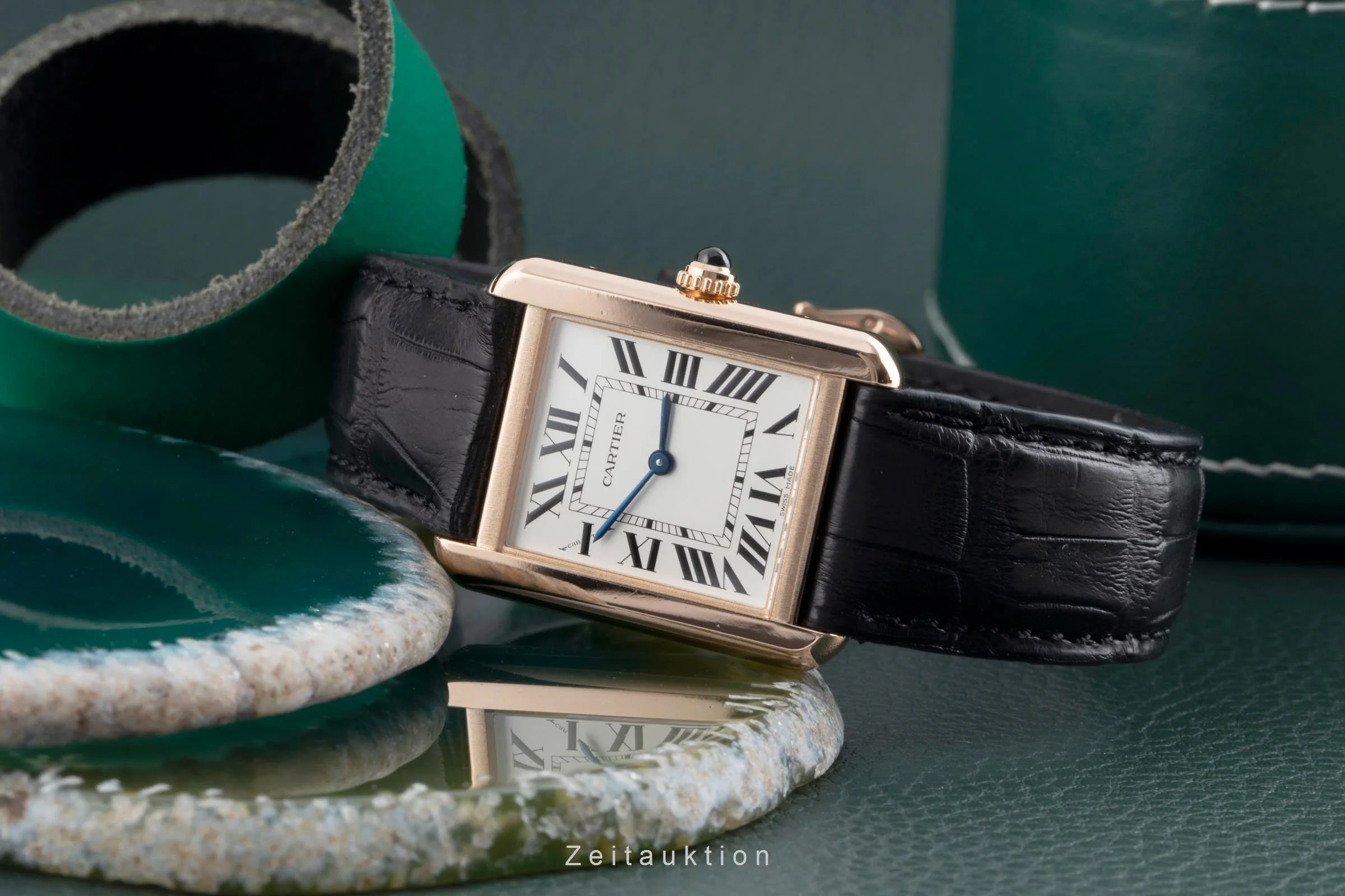 Cartier Tank steel / gold quartz unisex W5200024  [2503187] - Image 3