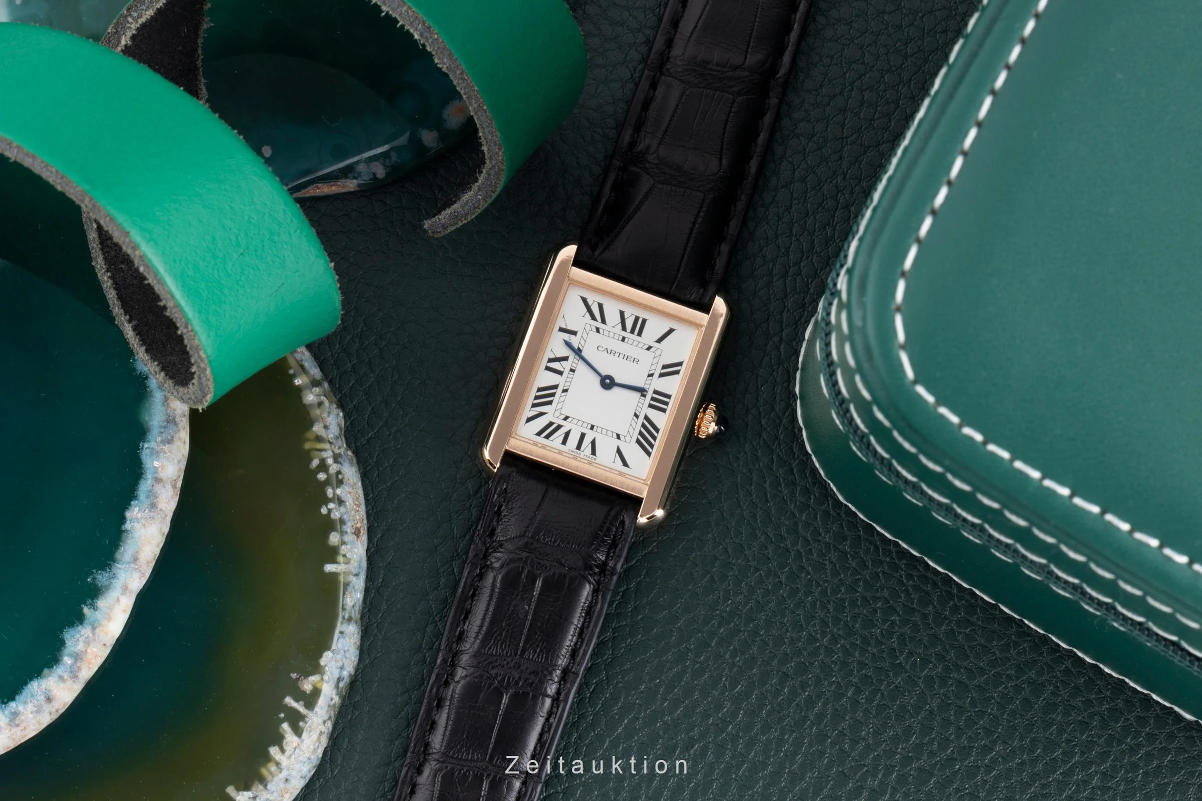 Cartier Tank steel / gold quartz unisex W5200024  [2503187] - Image 4