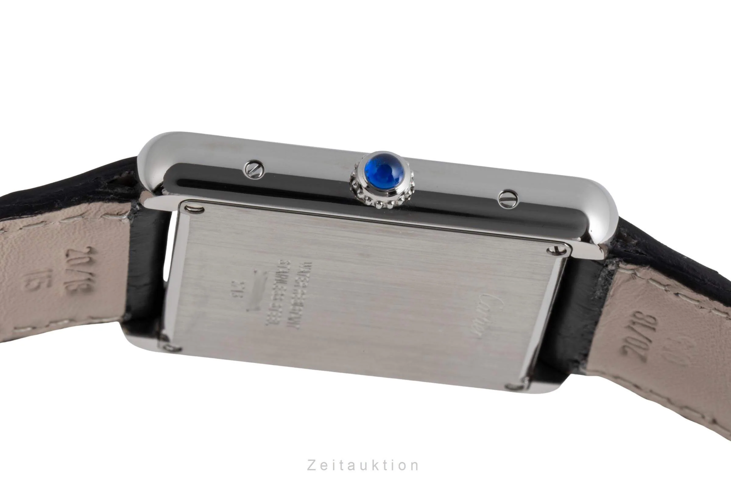 Cartier Tank steel quartz men's watch W1018355  [2502266] - Image 11