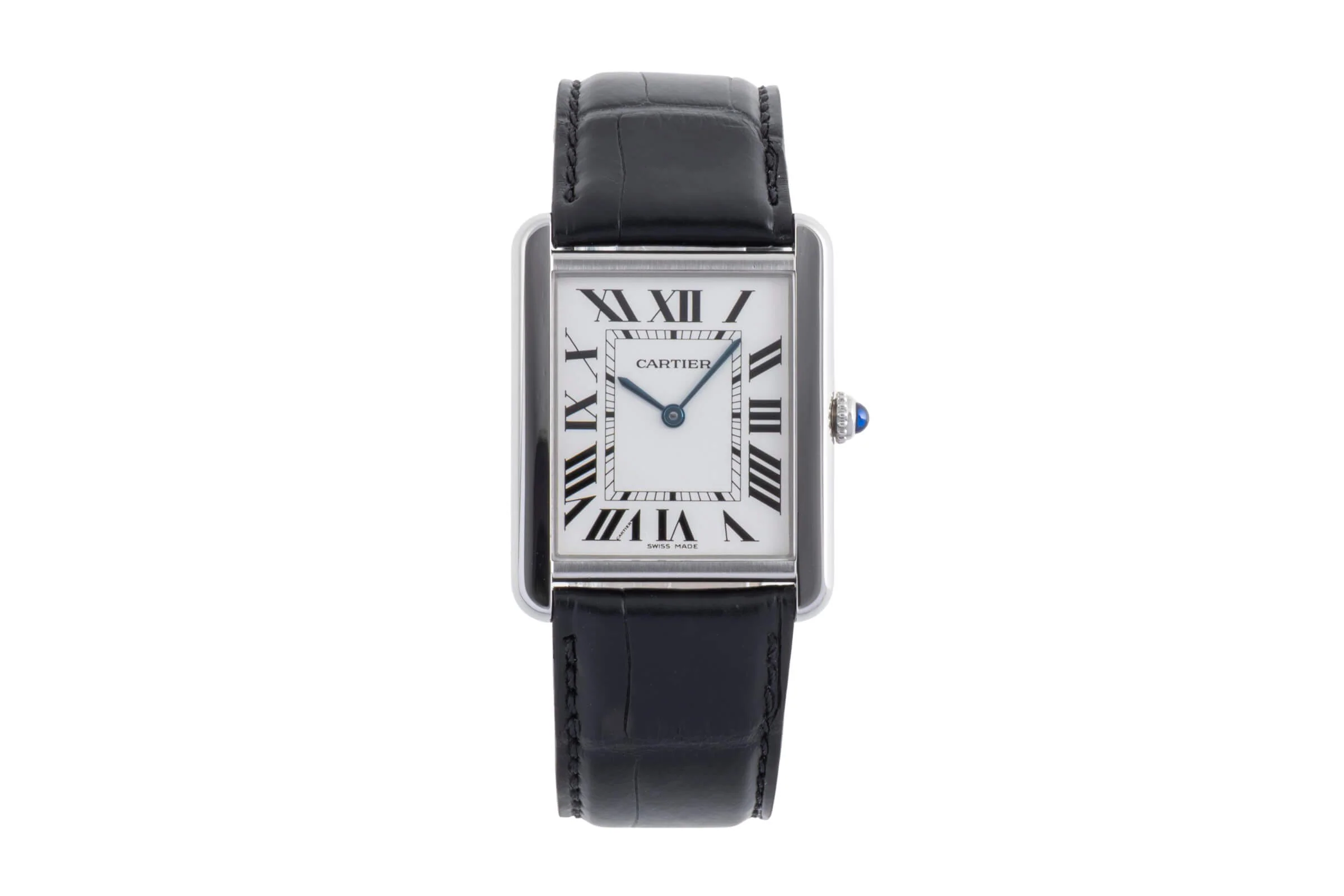 Cartier Tank steel quartz men's watch W1018355  [2502266] - Image 5