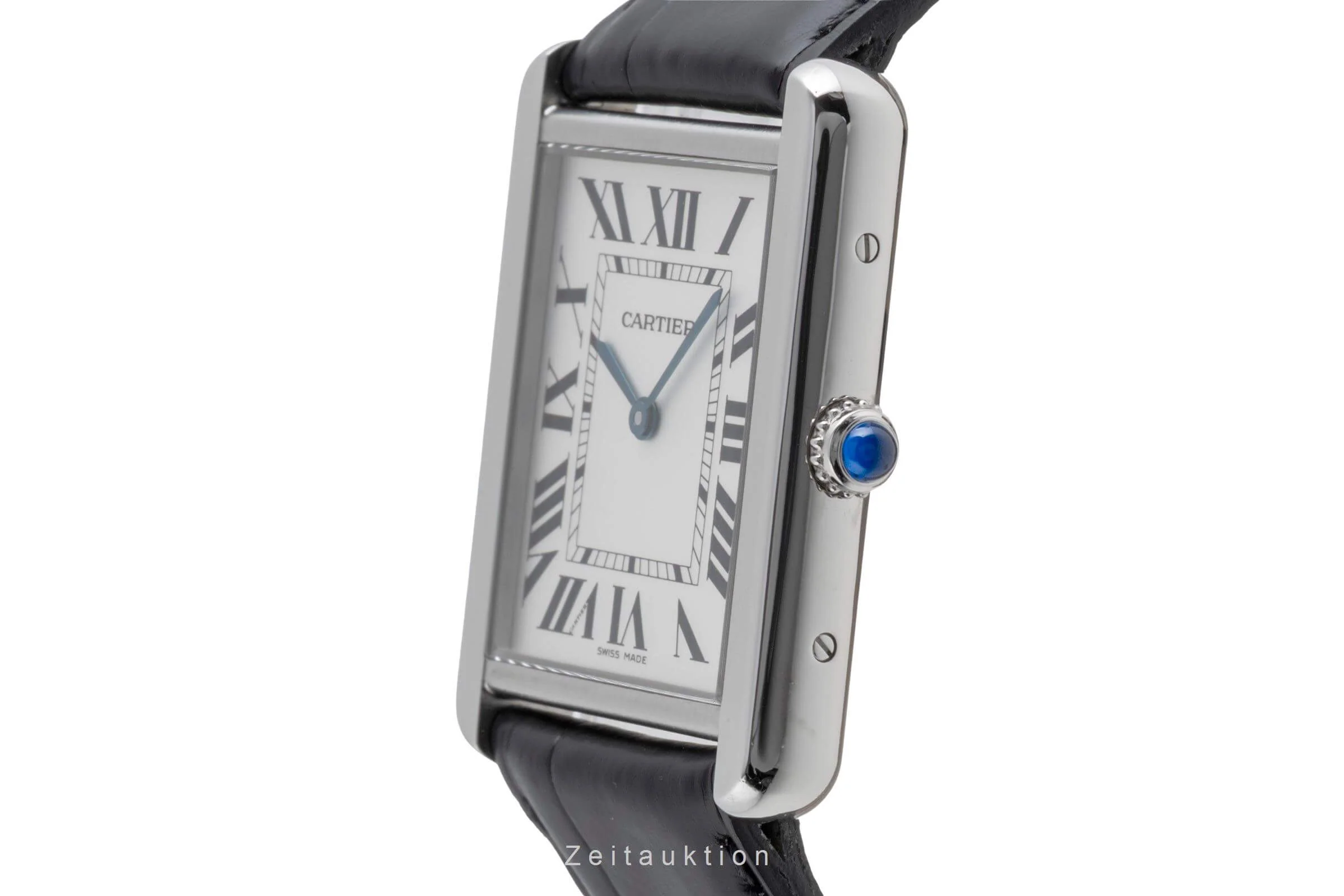 Cartier Tank steel quartz men's watch W1018355  [2502266] - Image 7