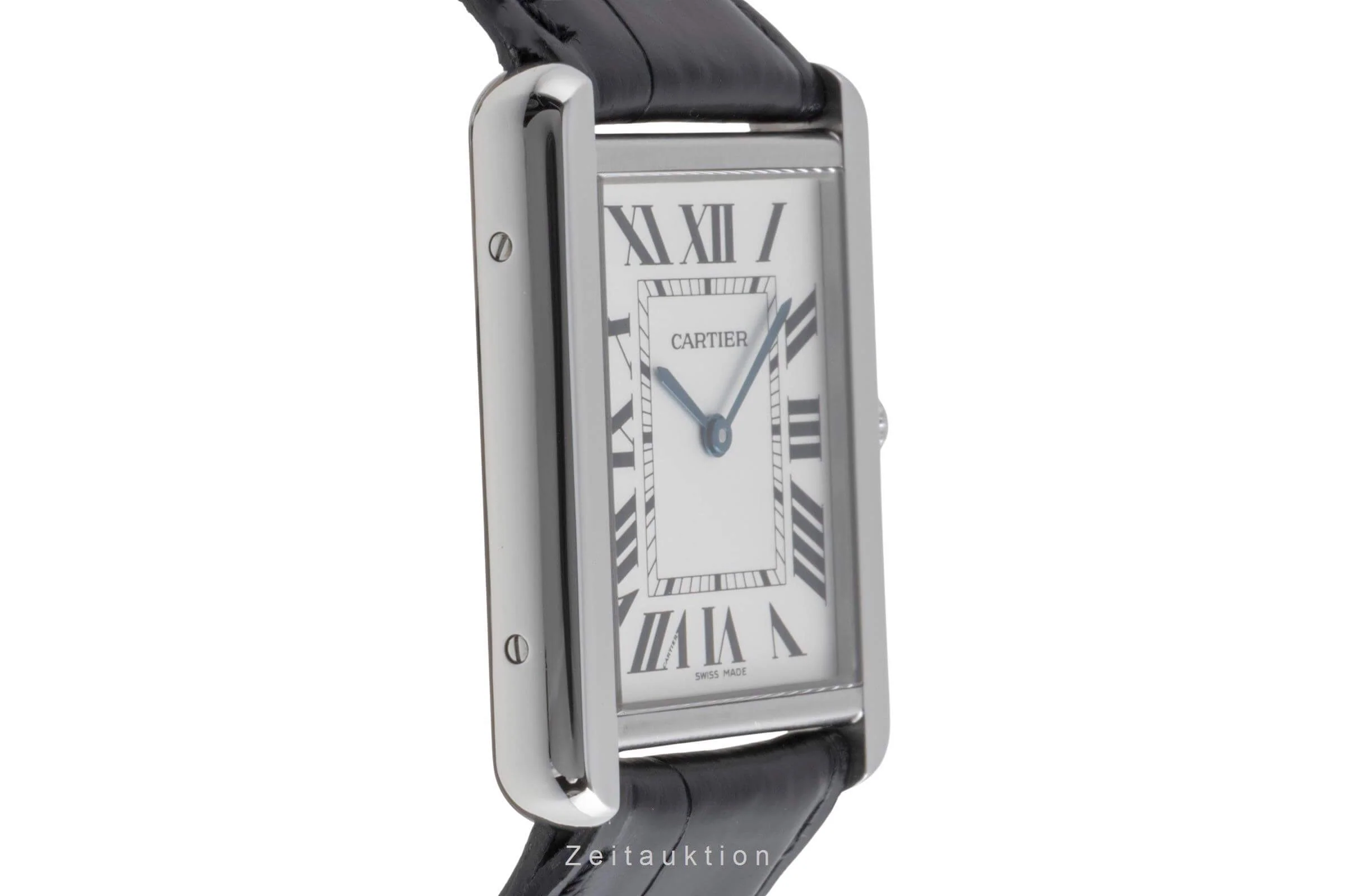 Cartier Tank steel quartz men's watch W1018355  [2502266] - Image 8