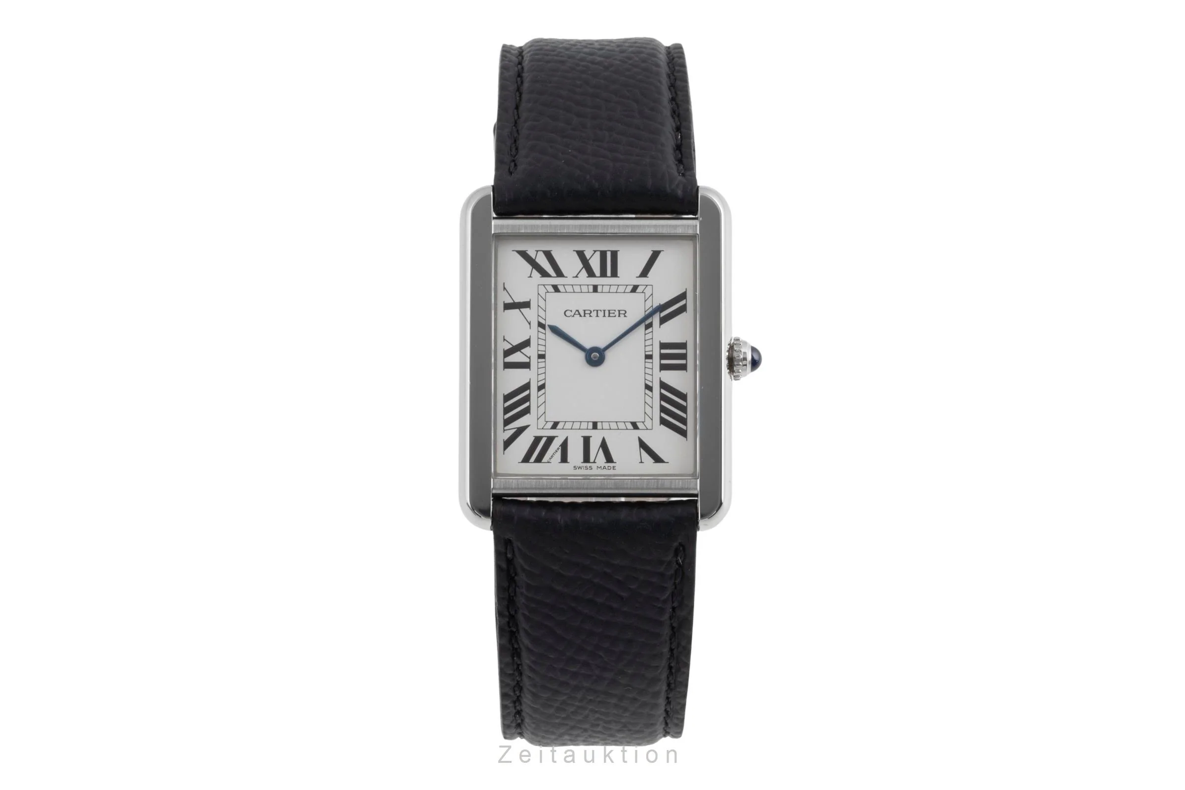 Cartier Tank steel quartz men's watch W1018355  [2504131] - Image 5