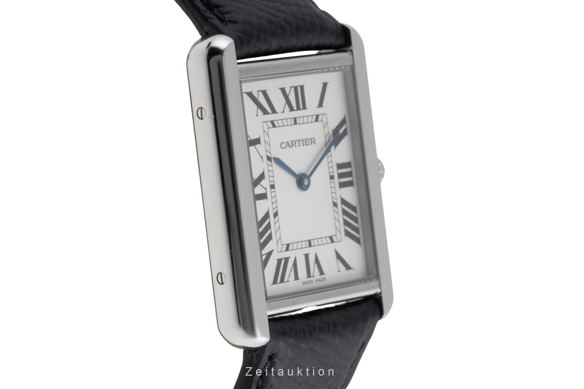 Cartier Tank steel quartz men's watch W1018355  [2504131] - Image 8