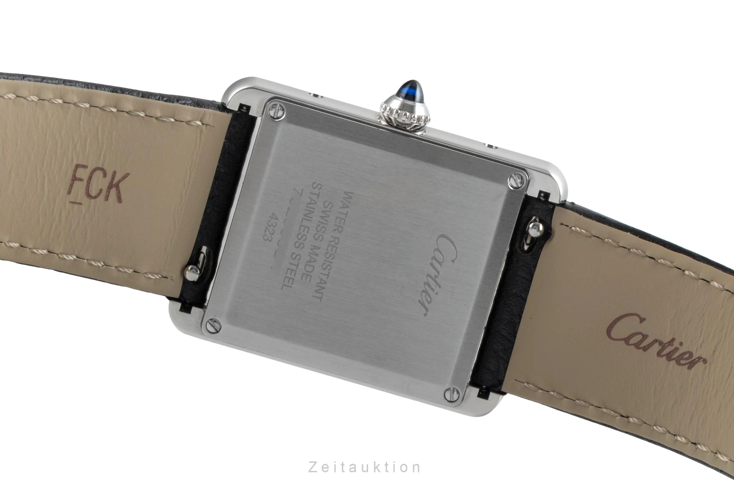 Cartier Tank steel quartz men's watch WSTA0041  [2507416] - Image 12