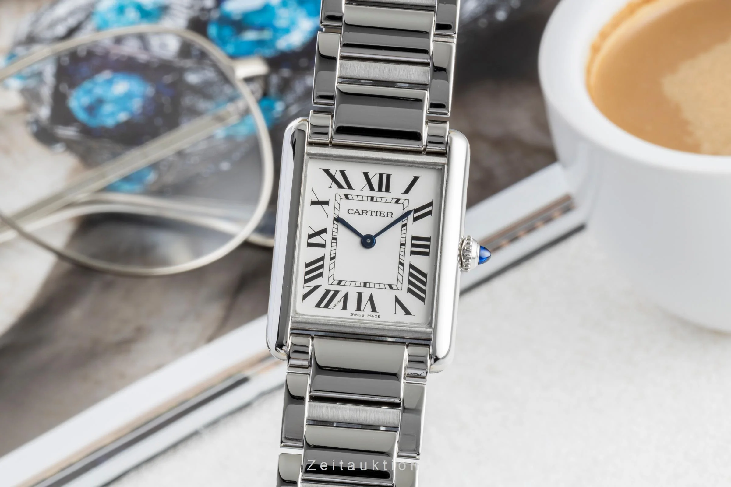 Cartier Tank steel quartz unisex WSTA0052  [2507333] - Image 2