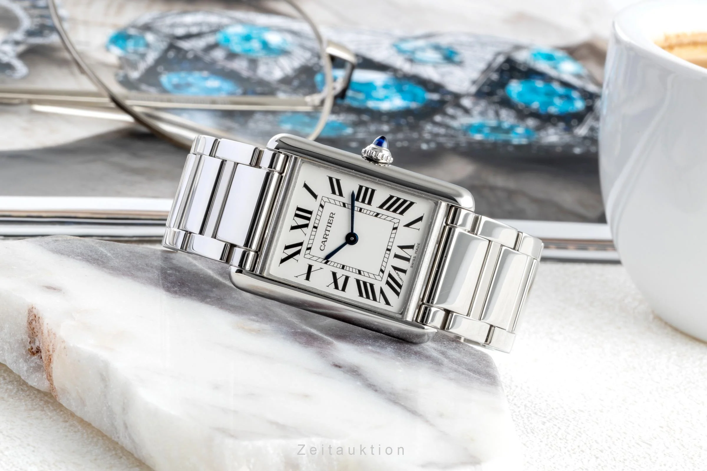 Cartier Tank steel quartz unisex WSTA0052  [2507333] - Image 3