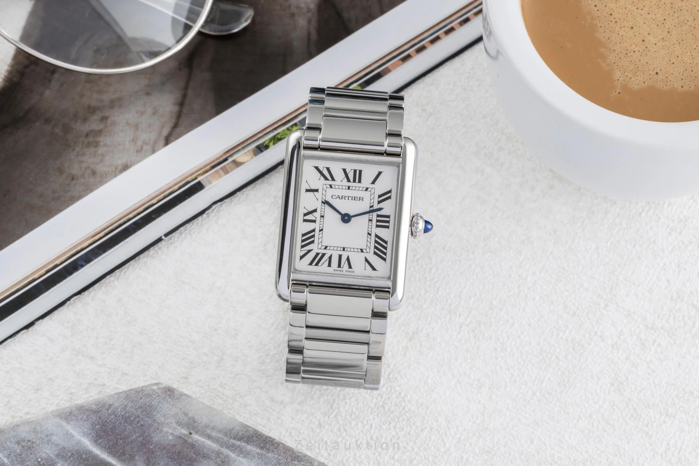 Cartier Tank steel quartz unisex WSTA0052  [2507333] - Image 4
