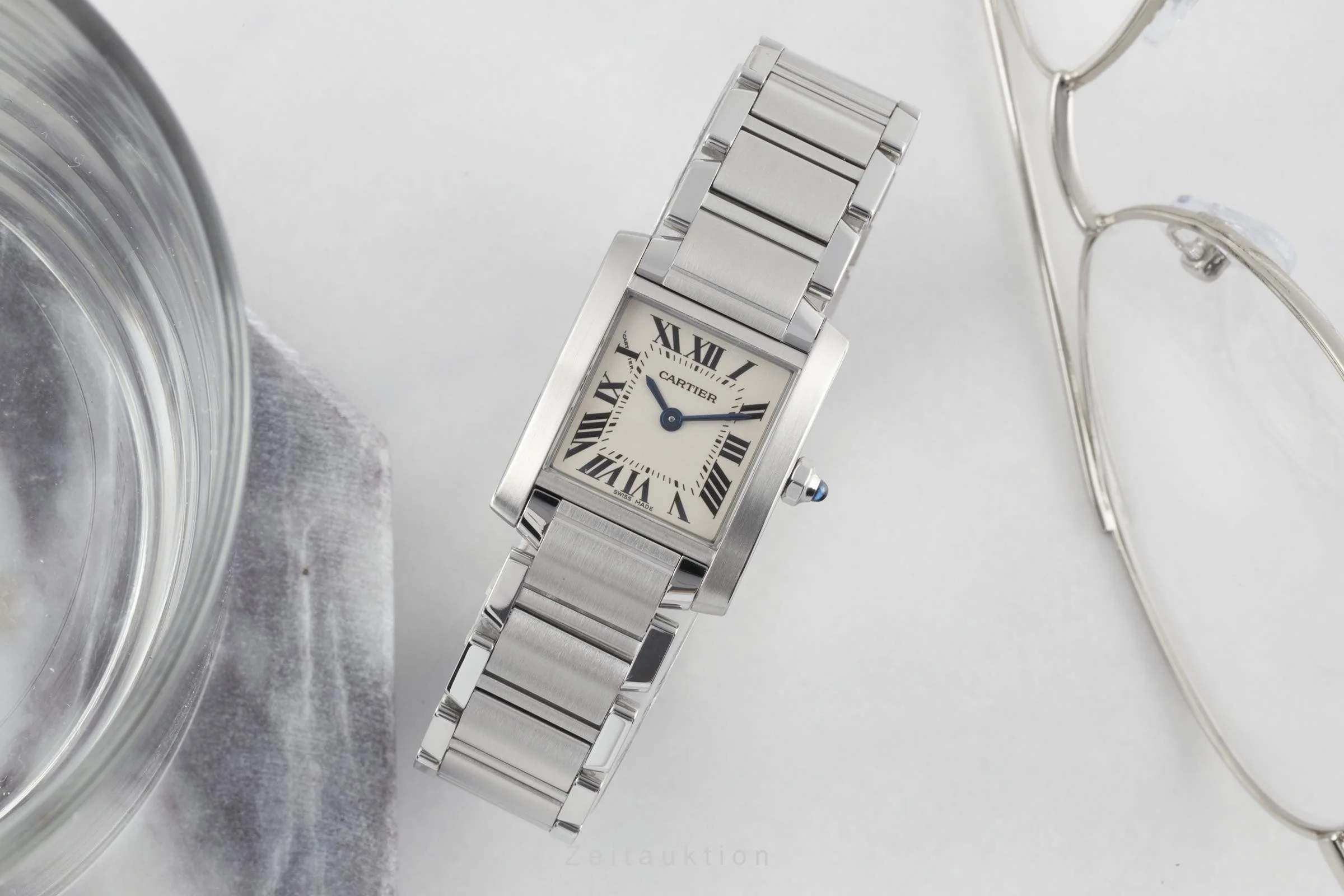 Cartier Tank steel quartz women's watch 2384 LP: 4350EUR  [2206095] - Image 3